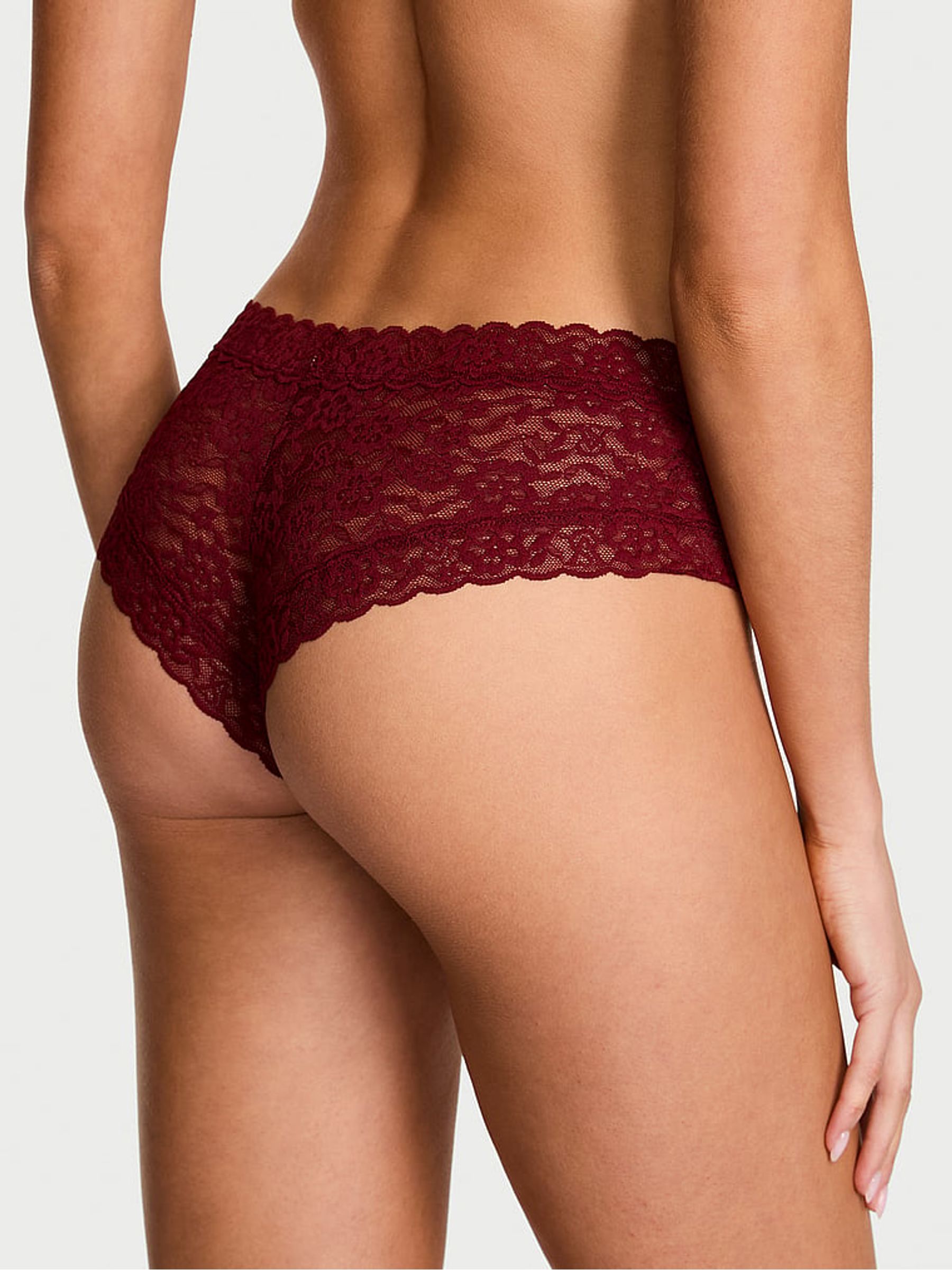 Sangria Red Cheeky Sparkle Knickers - Image 2 of 2