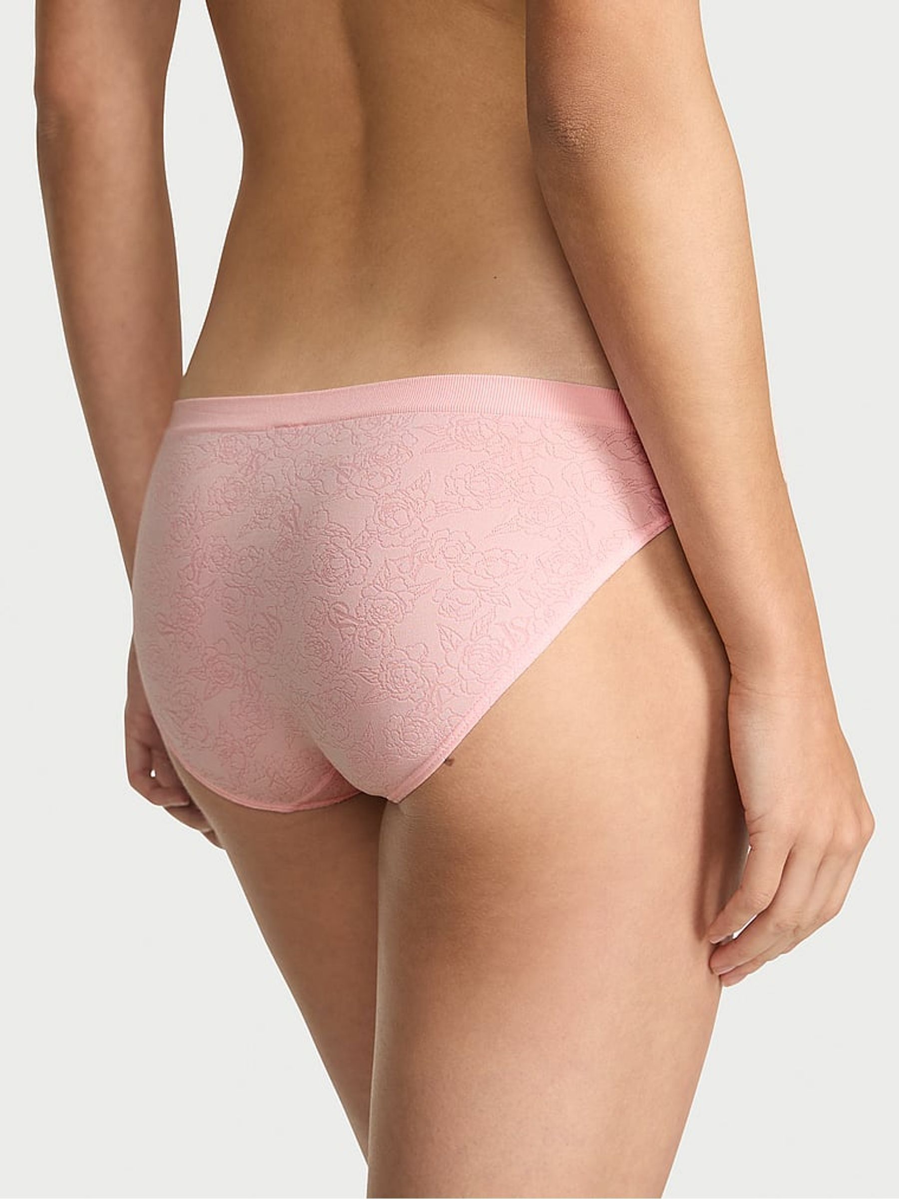 Angel Pink Sketch Floral Bikini Knickers - Image 2 of 3