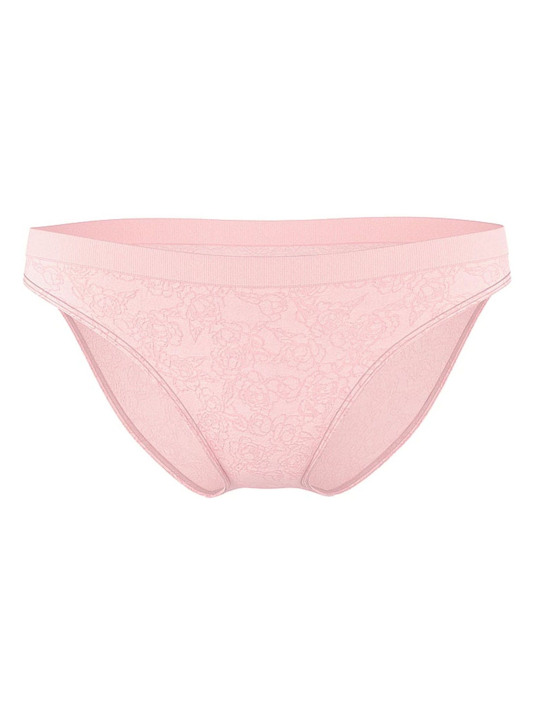 Angel Pink Sketch Floral Bikini Knickers - Image 3 of 3