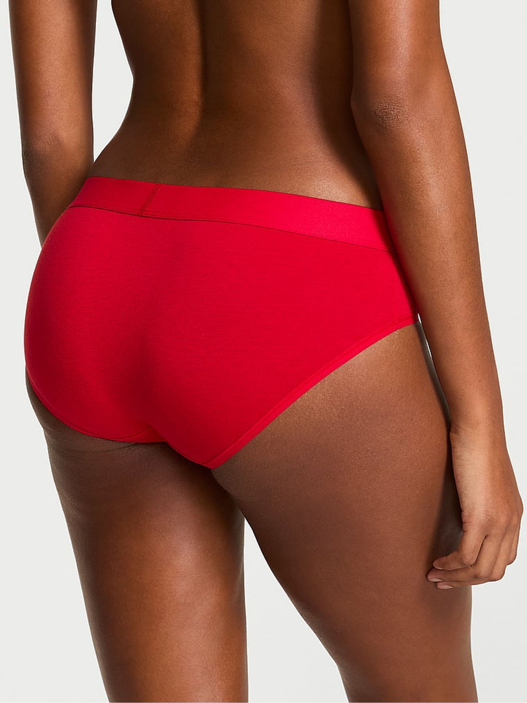 Lipstick Red Hipster Logo Shine Patch Knickers - Image 2 of 2