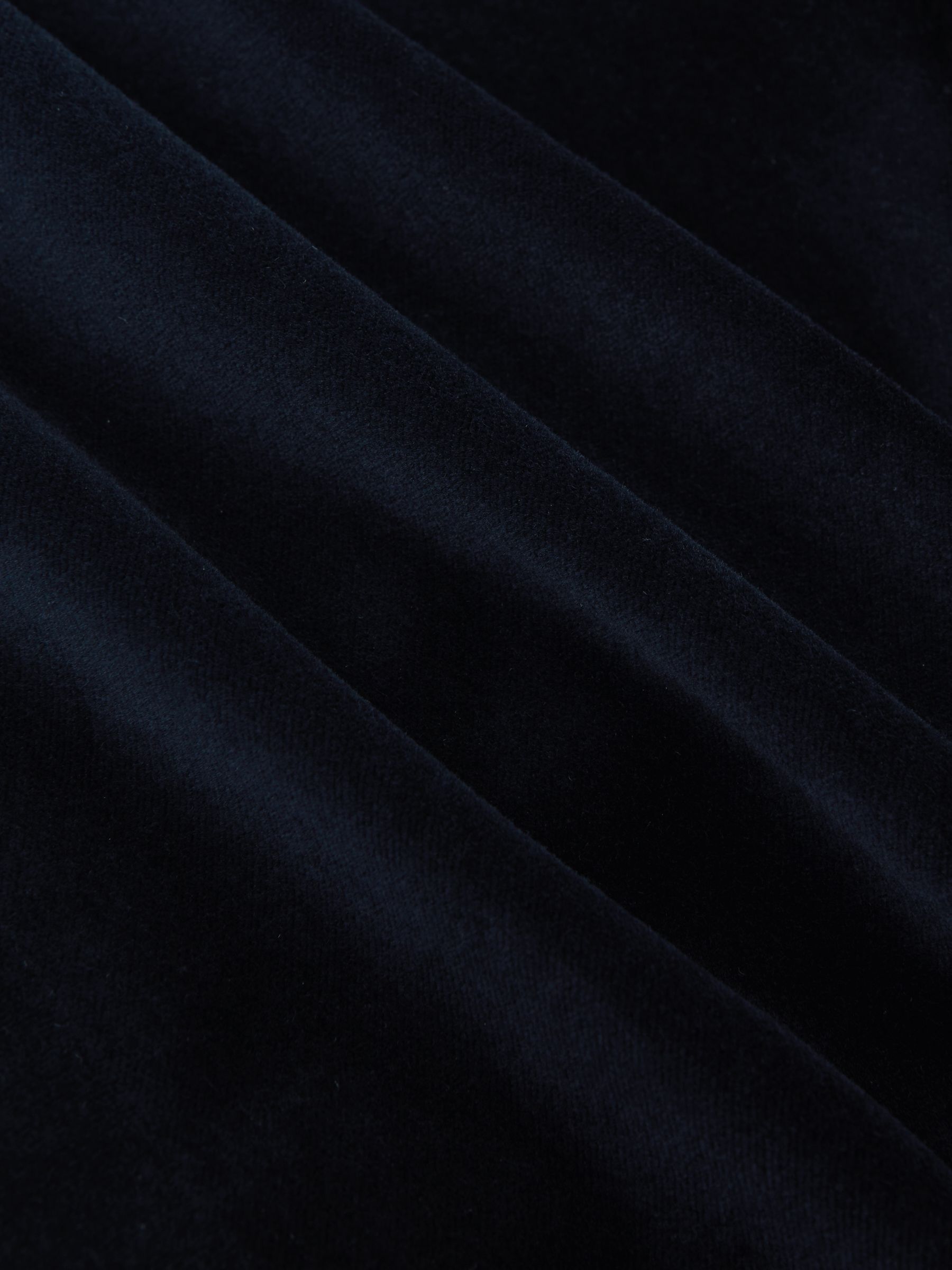 Double-Breasted Velvet Blazer Tailored-Fit in Navy - Image 7 of 7