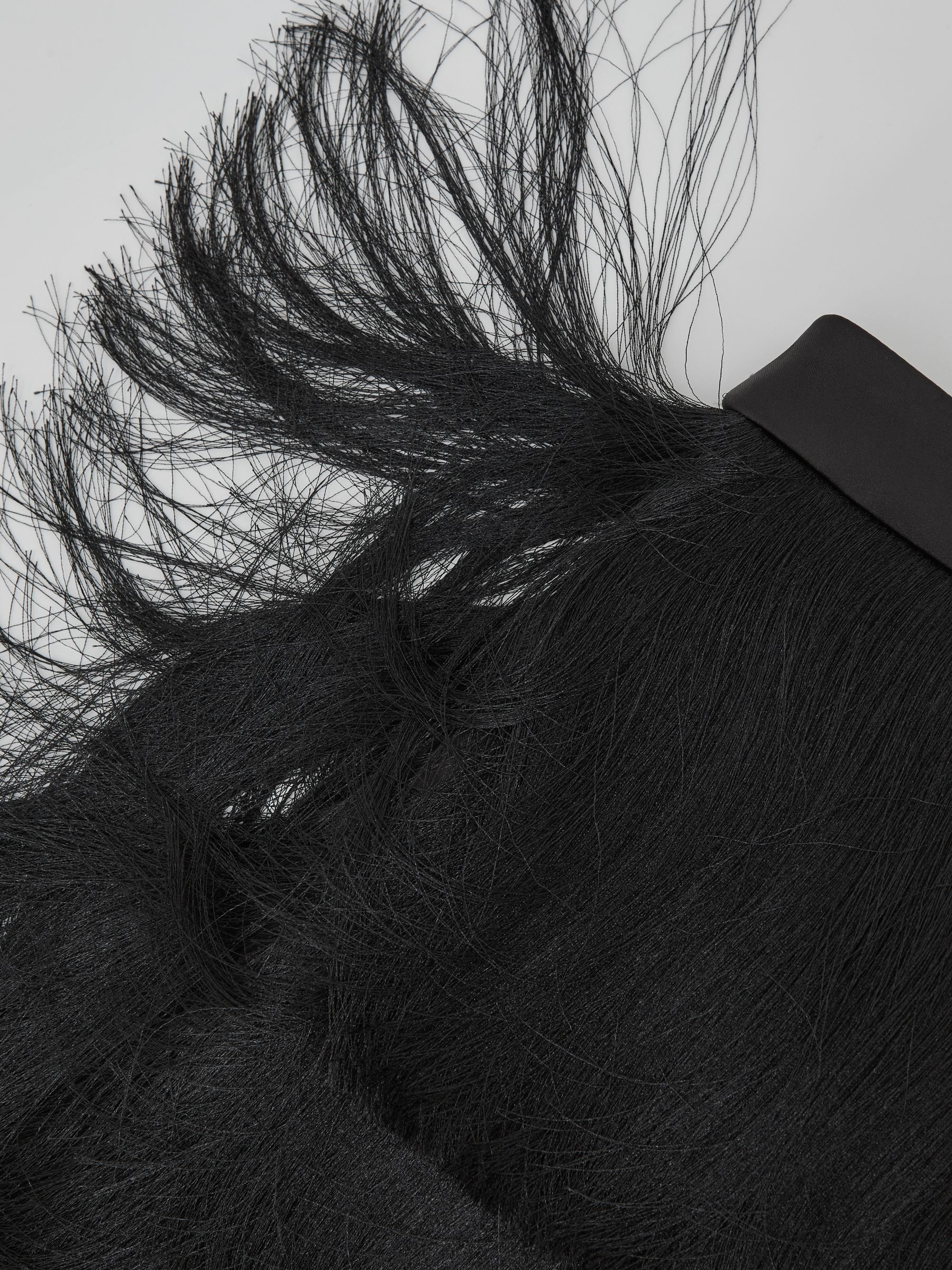 Fringe Mini Skirt in Black - Image 5 of 5