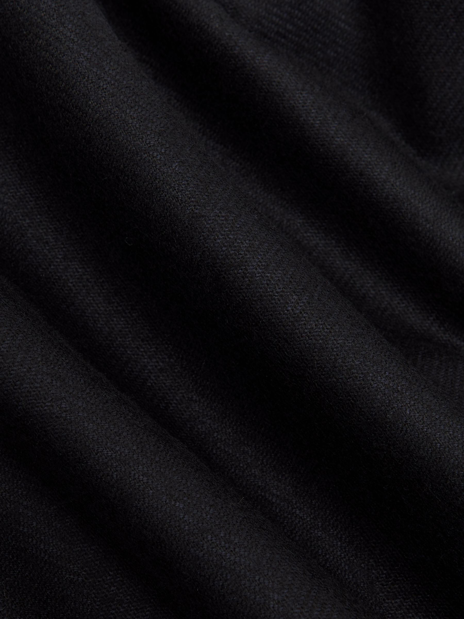 Wool-Flannel Double-Breasted Tailored-Fit Blazer in Navy - image 2