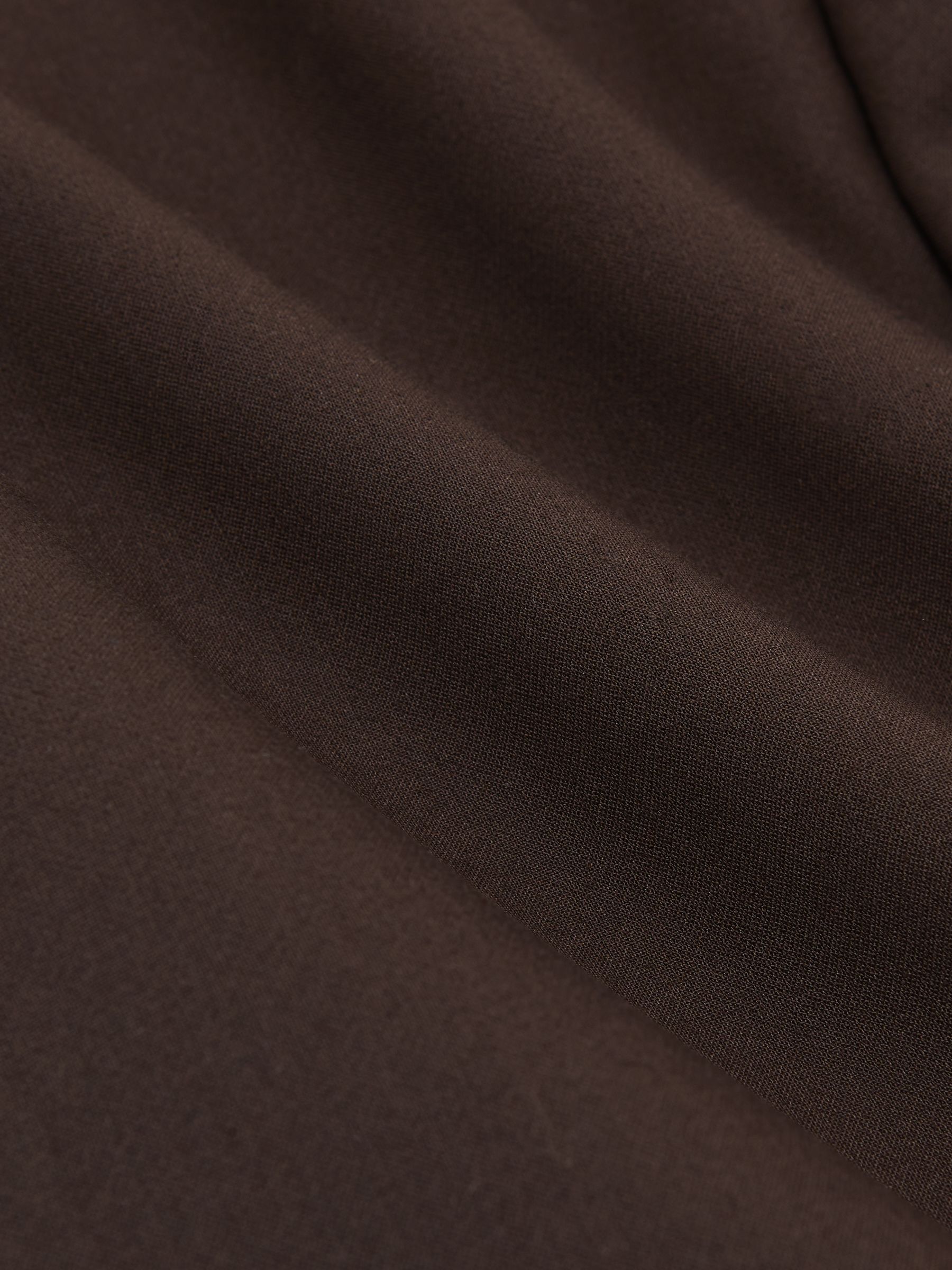 Monogram Relaxed Double-Breasted Blazer in Brown - Image 9 of 9