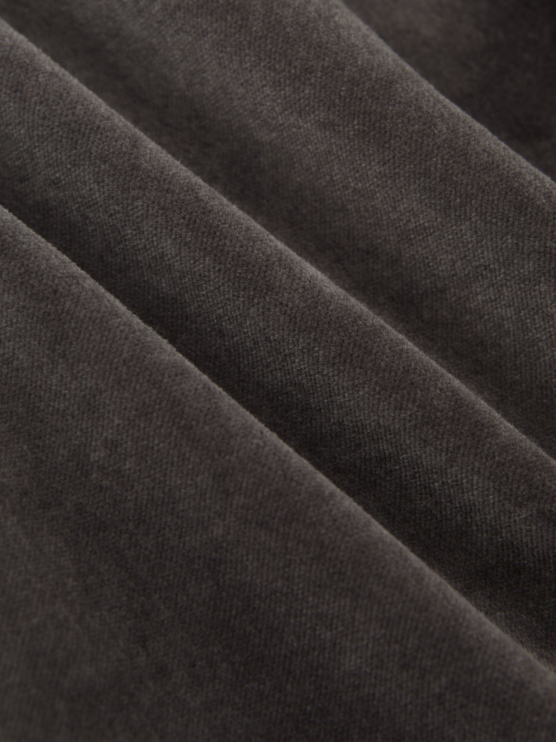 Single-Breasted Velvet Blazer Tailored-Fit in Grey - Image 8 of 8