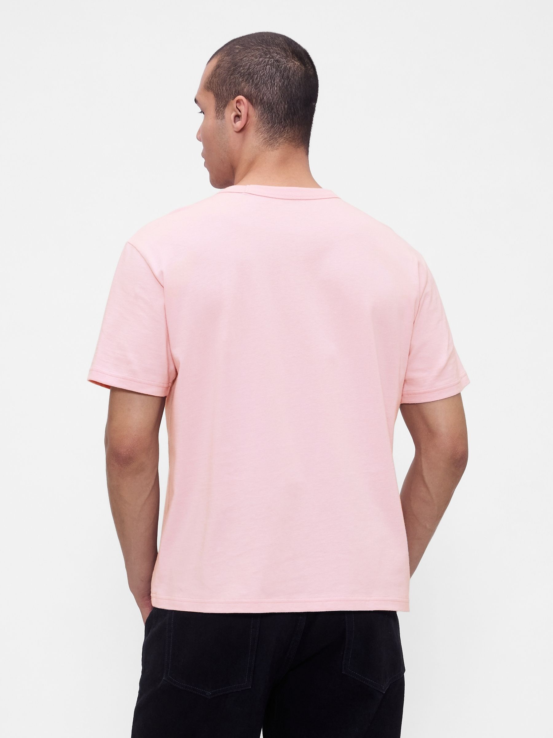 Pink Original Crew Neck Short Sleeve T-Shirt - Image 2 of 4