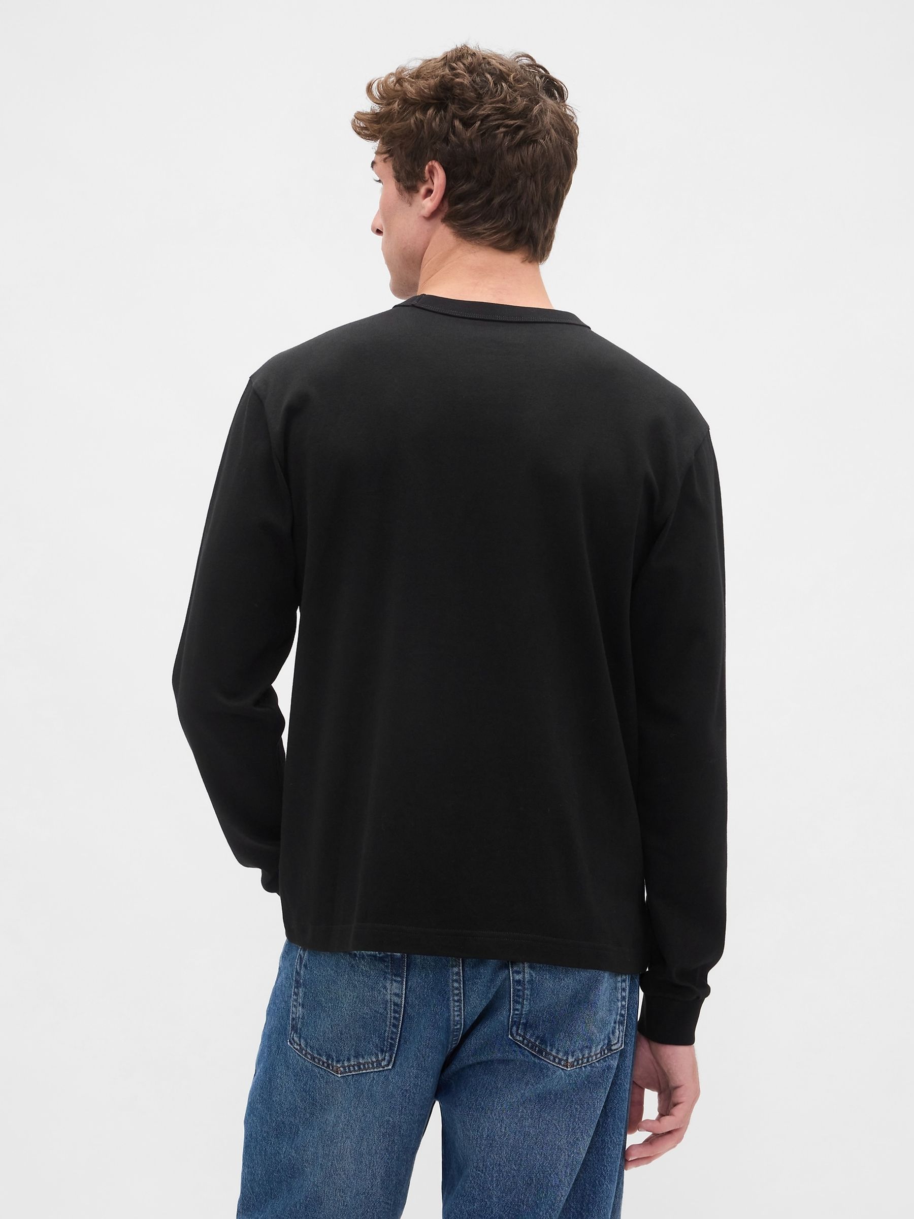 Black Heavyweight Relaxed T-Shirt - Image 2 of 4
