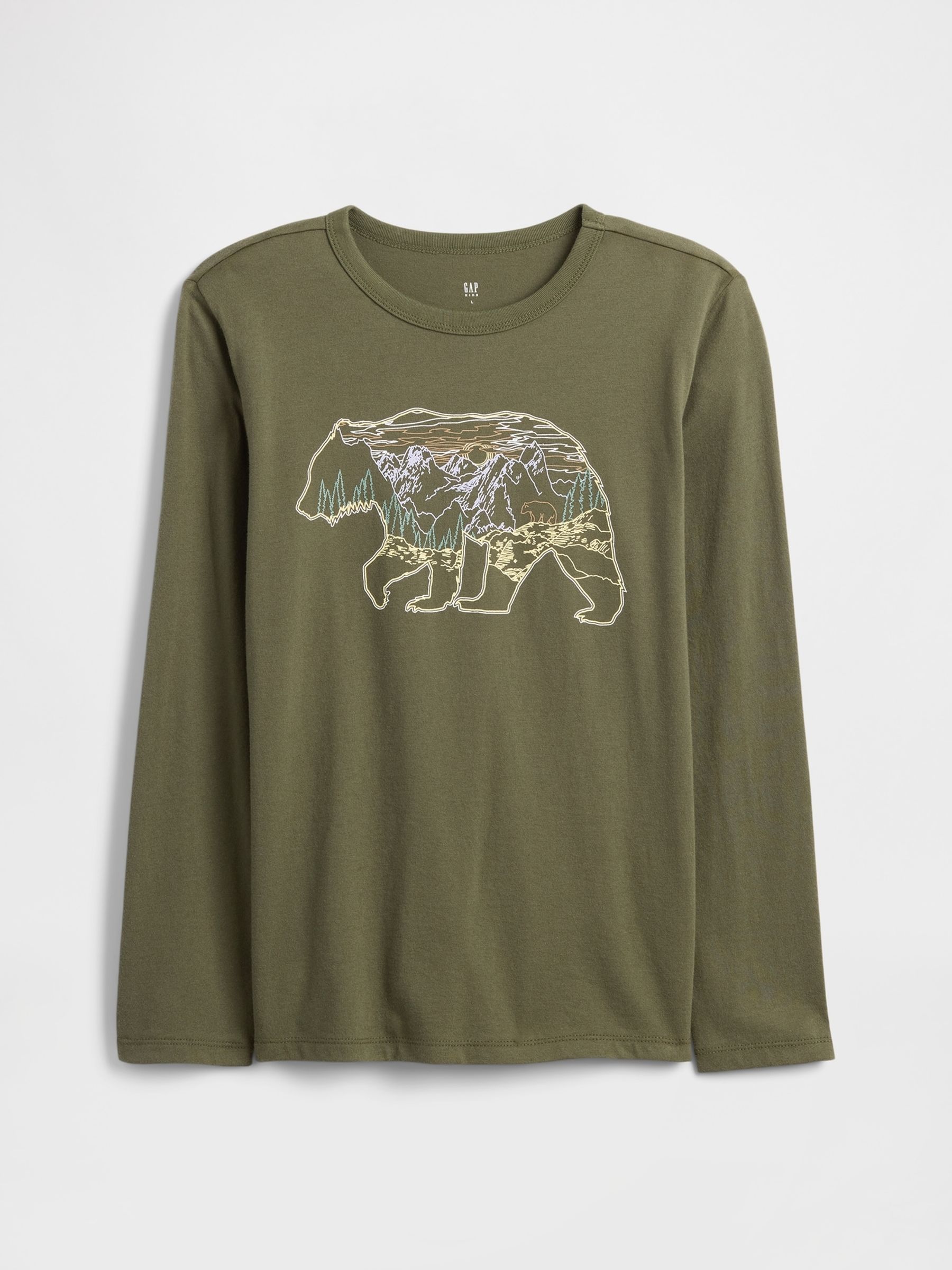 Green Graphic T-Shirt - Image 1 of 2
