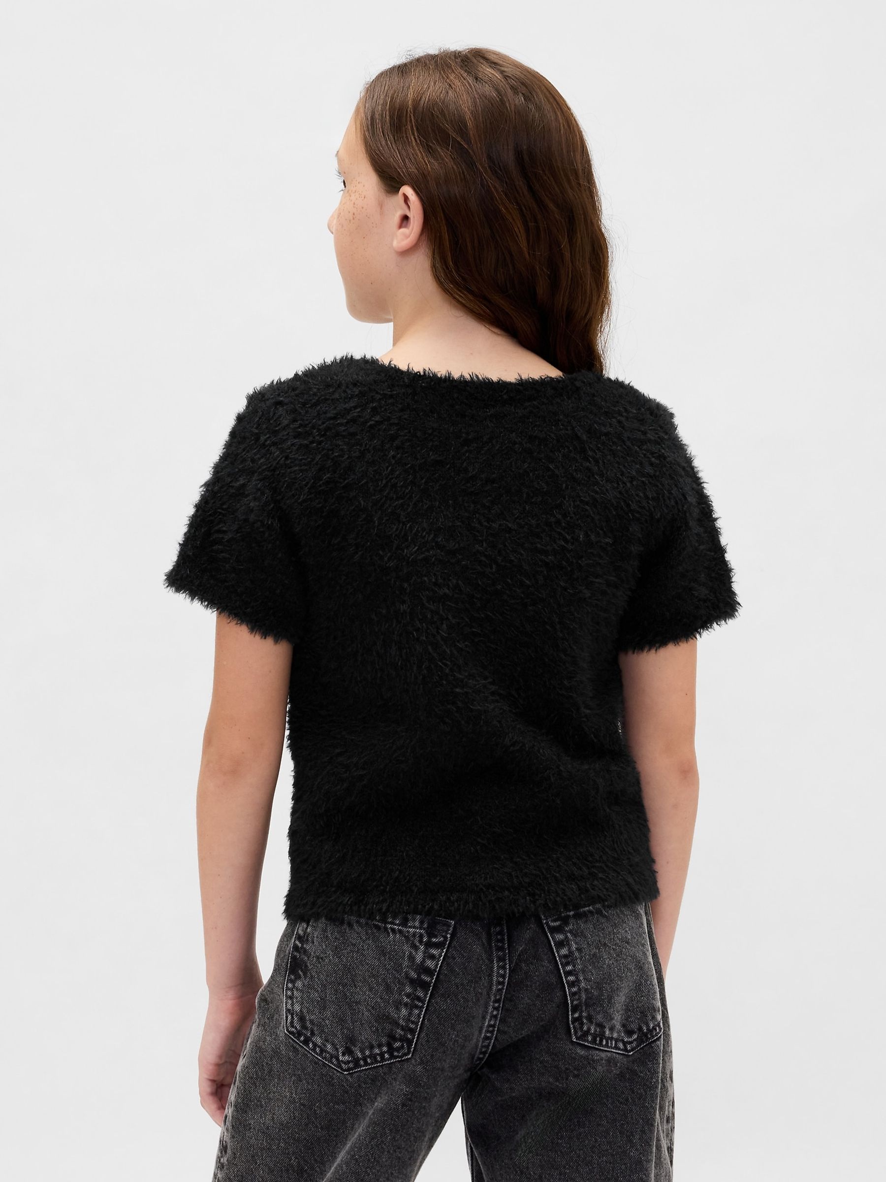 Black Eyelash Sweatshirt - Image 2 of 5