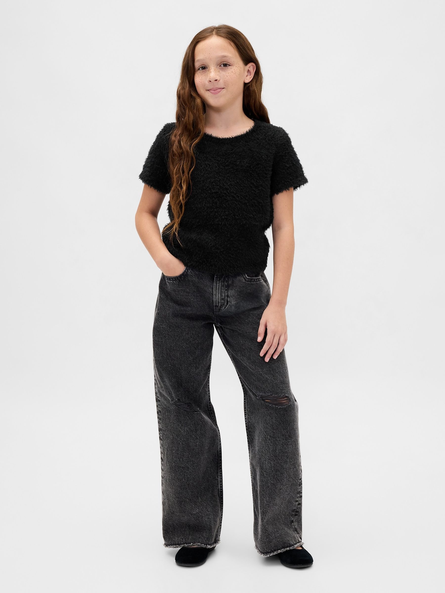 Black Eyelash Sweatshirt - Image 3 of 5