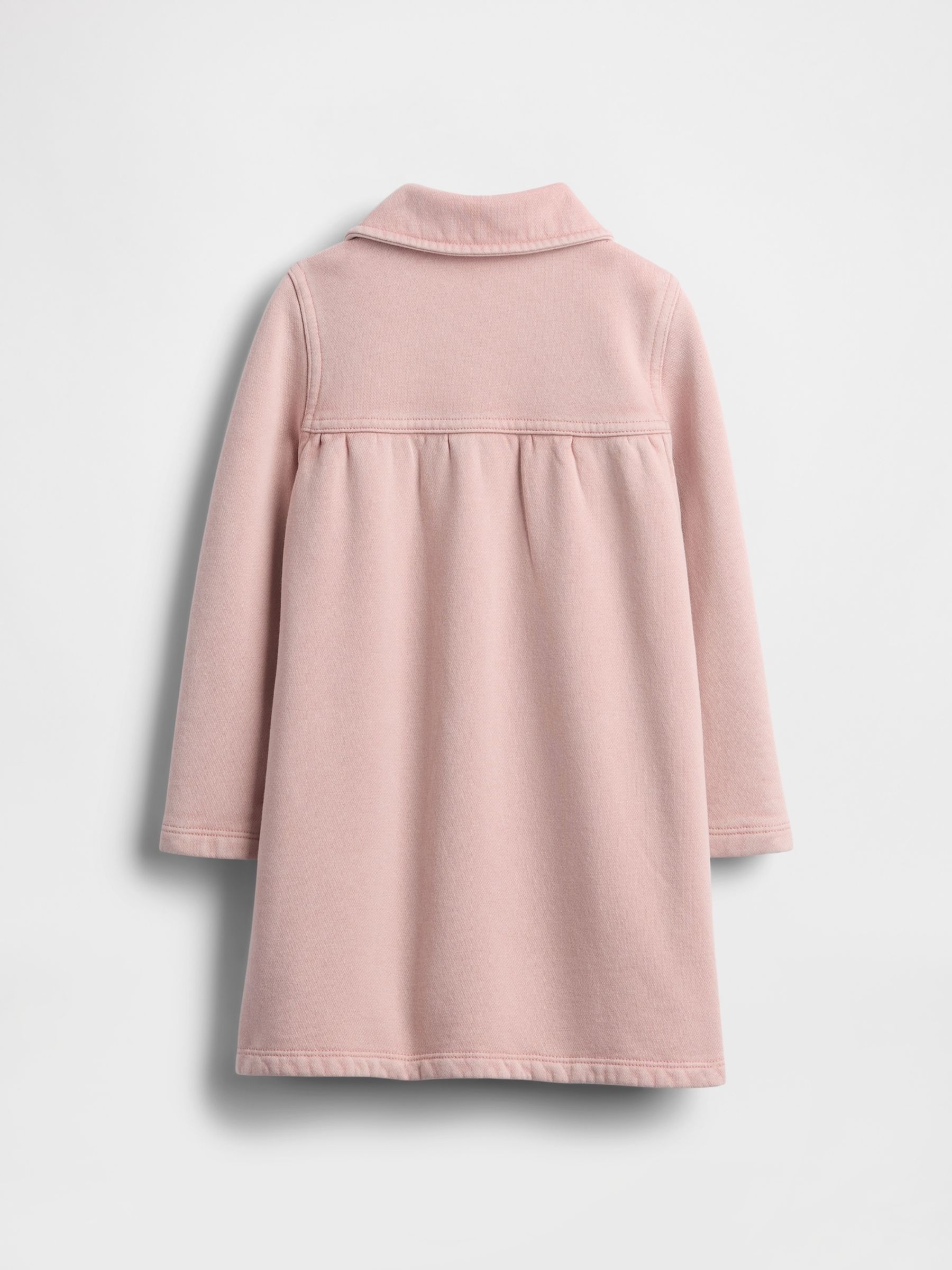 Pink VintageSoft Half Zip Dress (6mths-5yrs) - Image 3 of 3