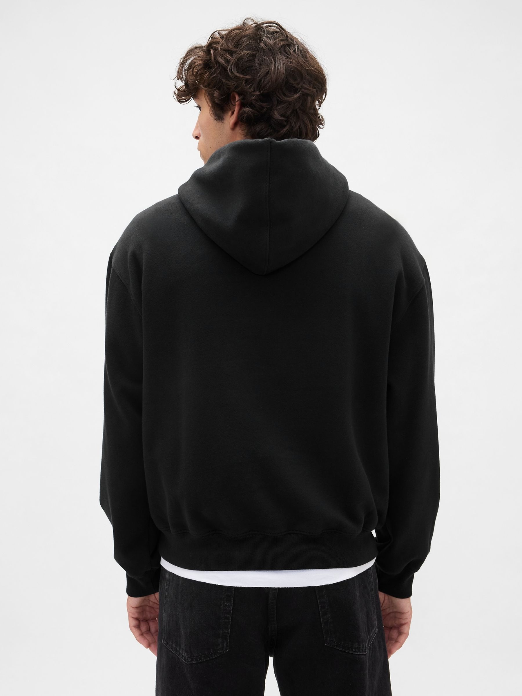 Black Heavyweight 1969 Logo Hoodie - Image 2 of 4