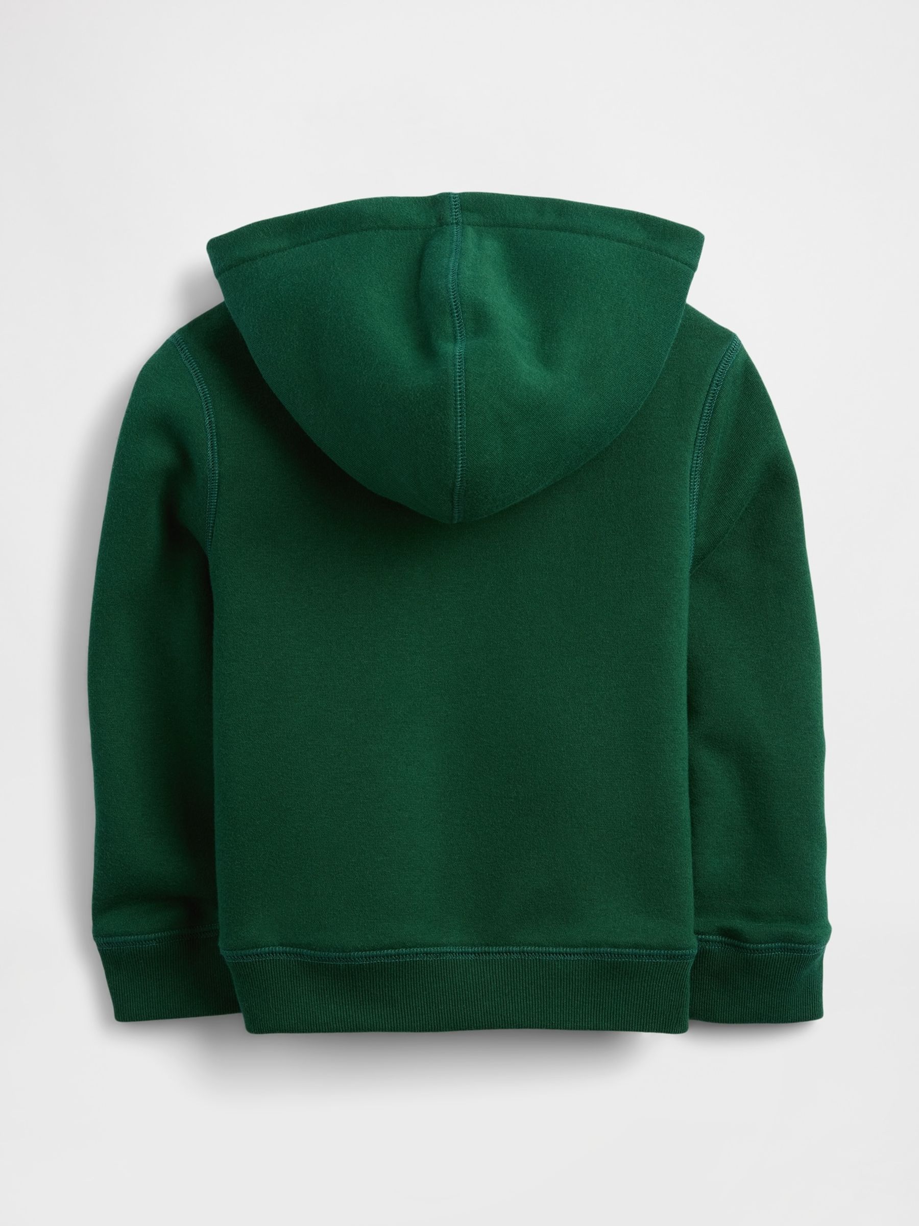 Green Logo Sherpa Zip Hoodie (6mths-5yrs) - Image 2 of 6