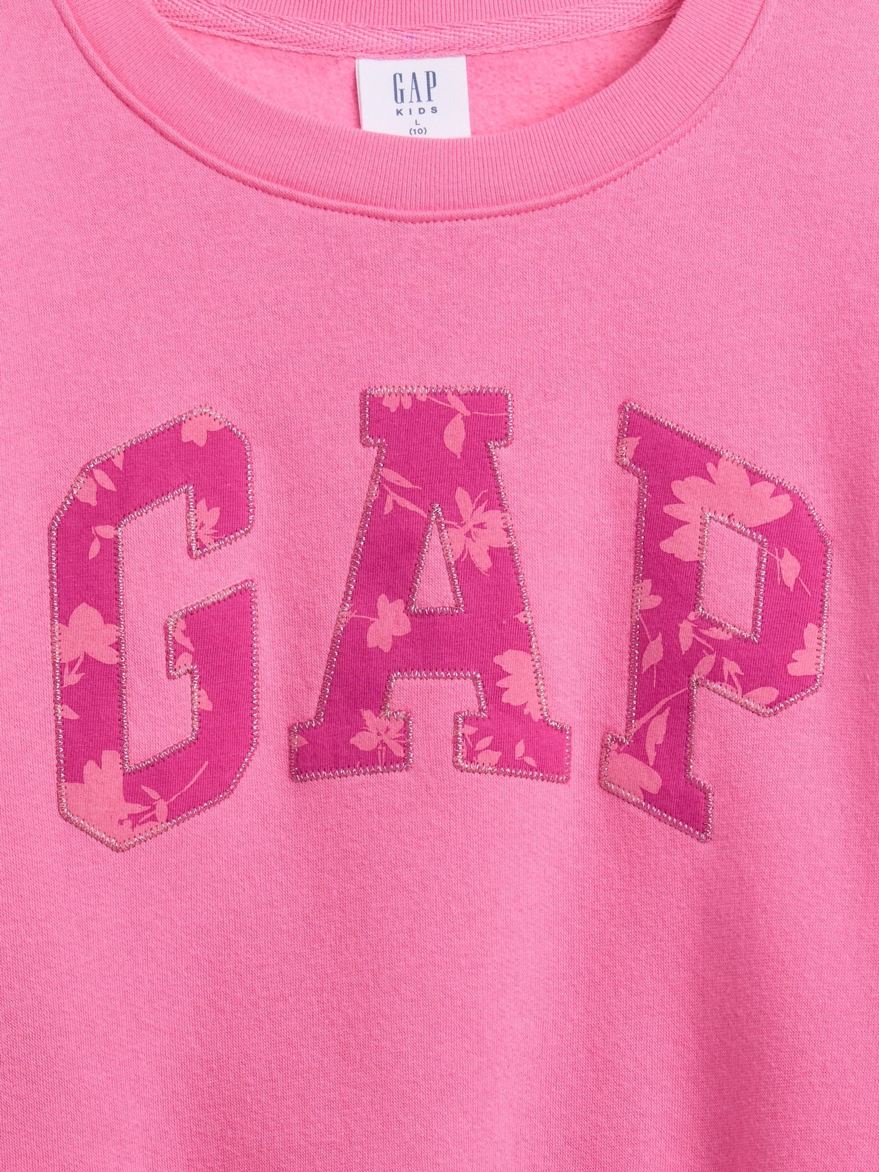 Pink Oversized Graphic Sweatshirt (4-13yrs) - Image 3 of 3