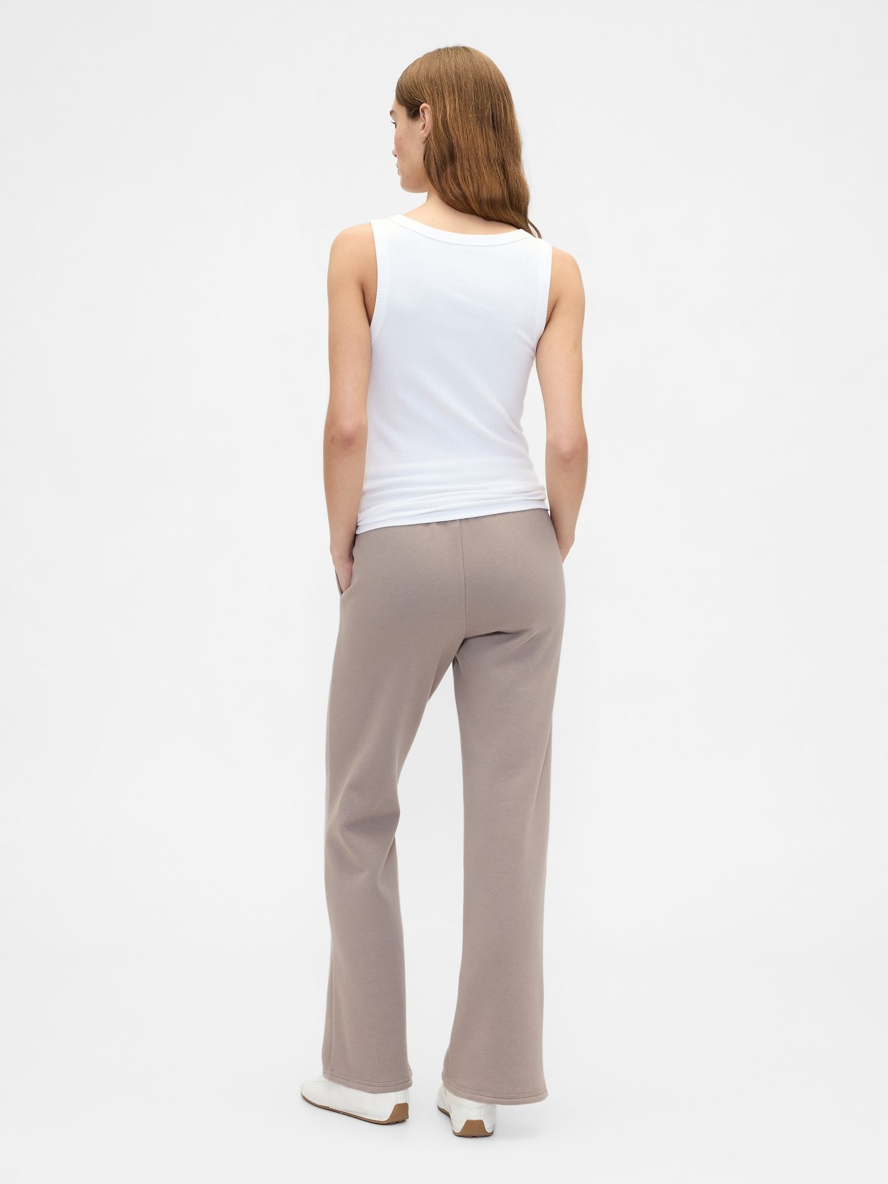 Brown Logo Straight Joggers - Image 2 of 5