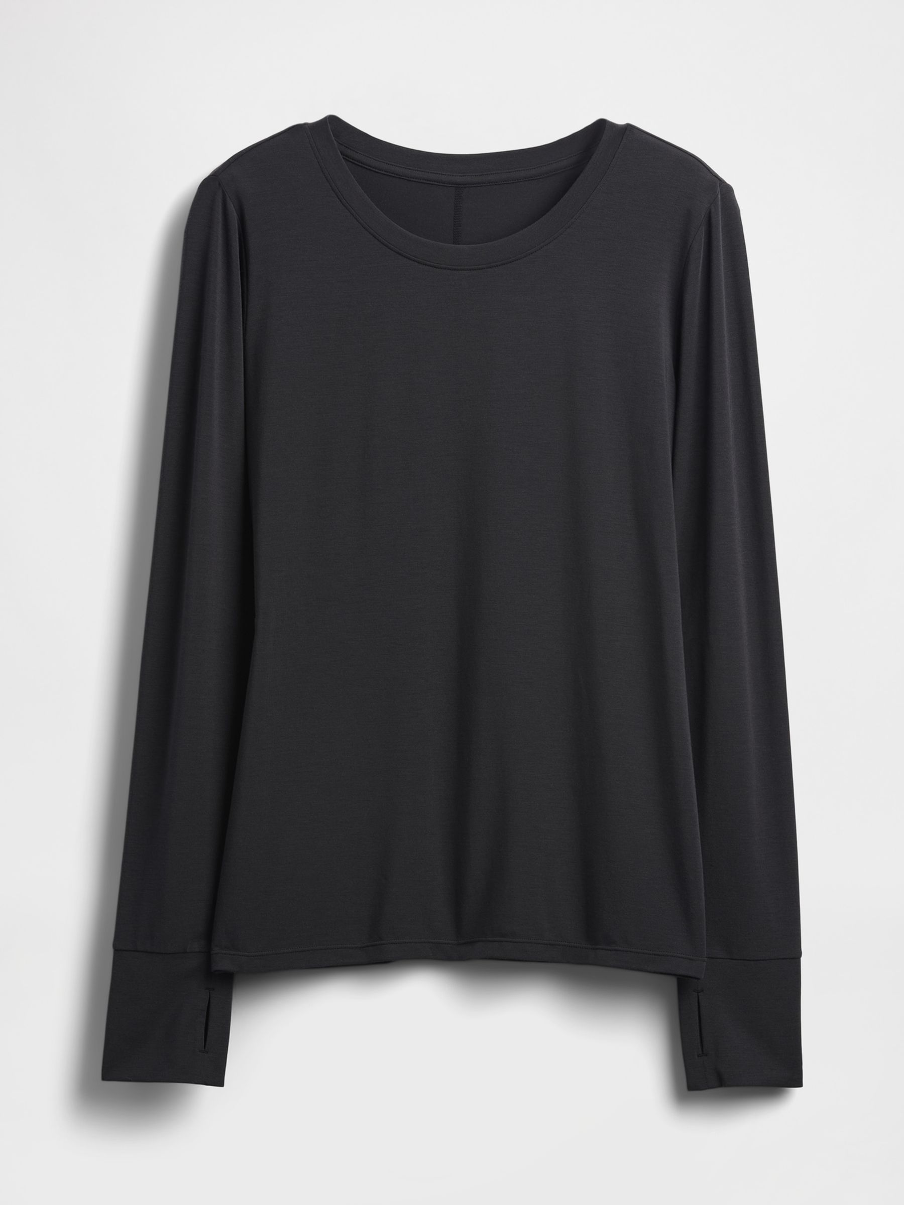 Black Breathe Long Sleeve T-Shirt - Image 1 of 1