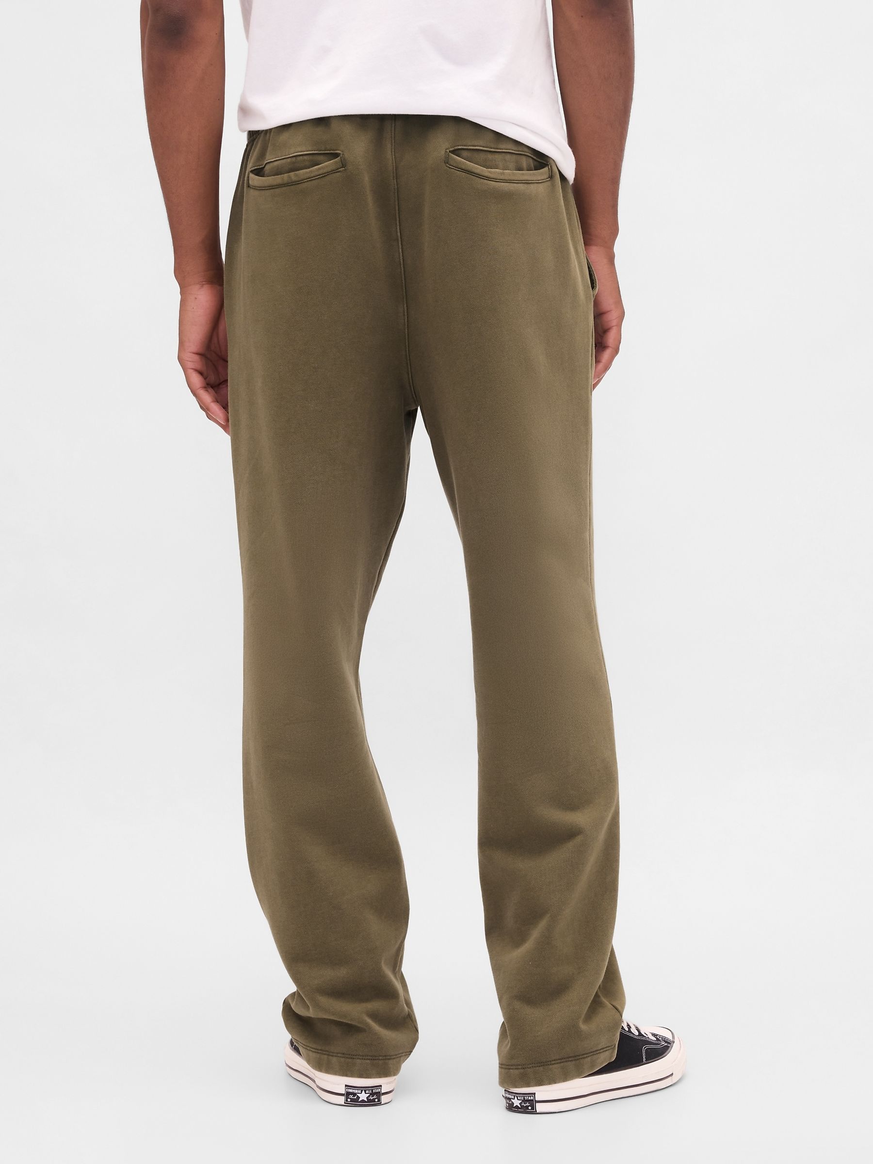 Green Heavyweight Relaxed Joggers - Image 2 of 5