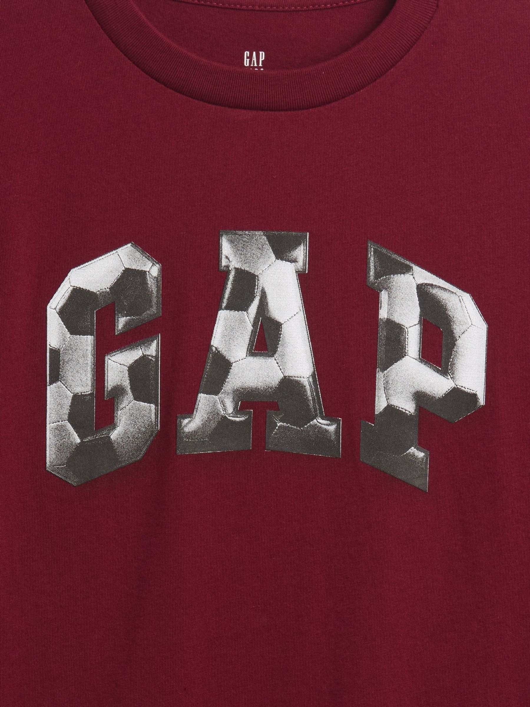 Burgundy Logo Graphic T-Shirt (4-13yrs) - Image 3 of 3