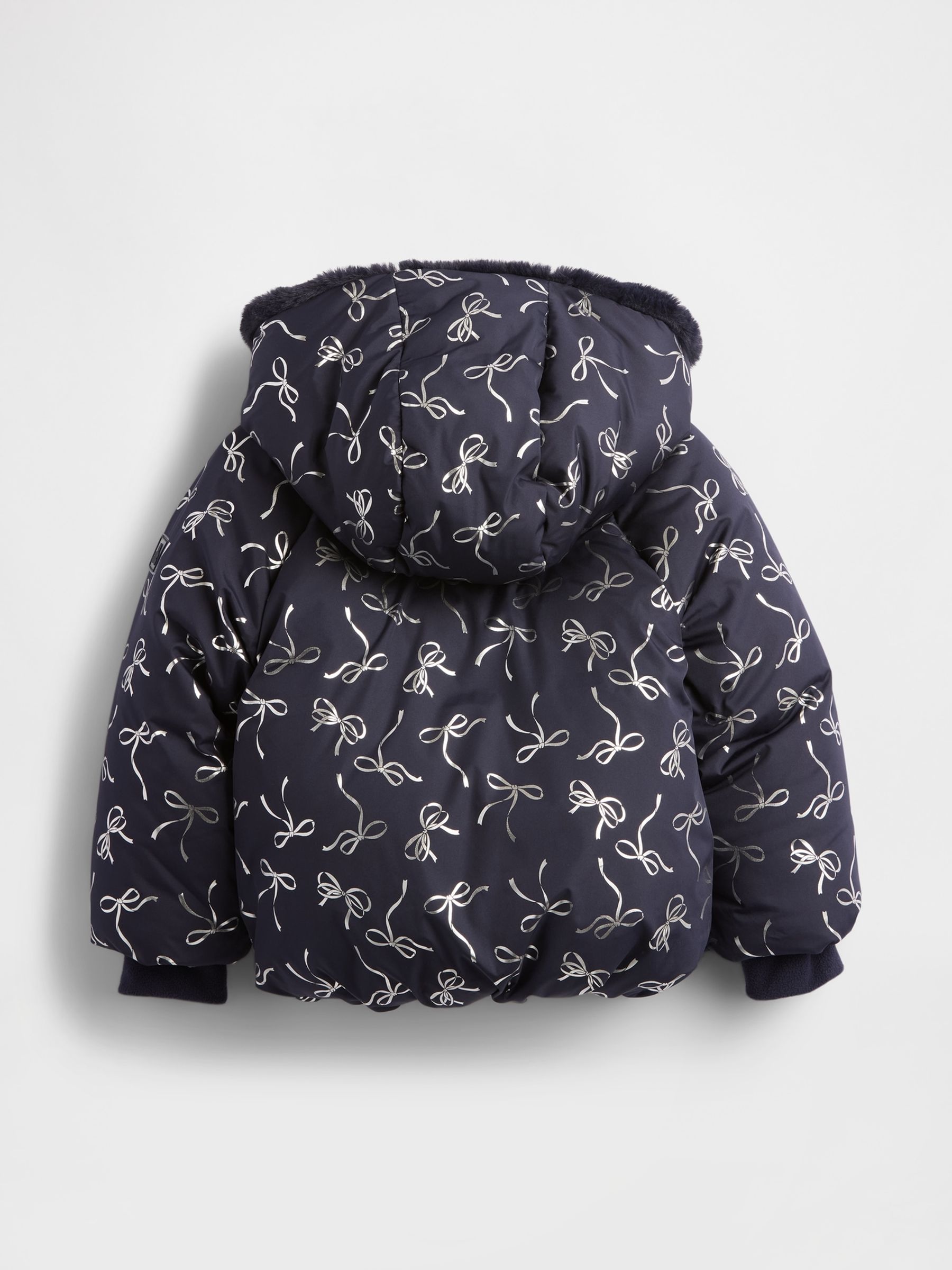 Black Cosy Puffer Jacket - Image 2 of 3
