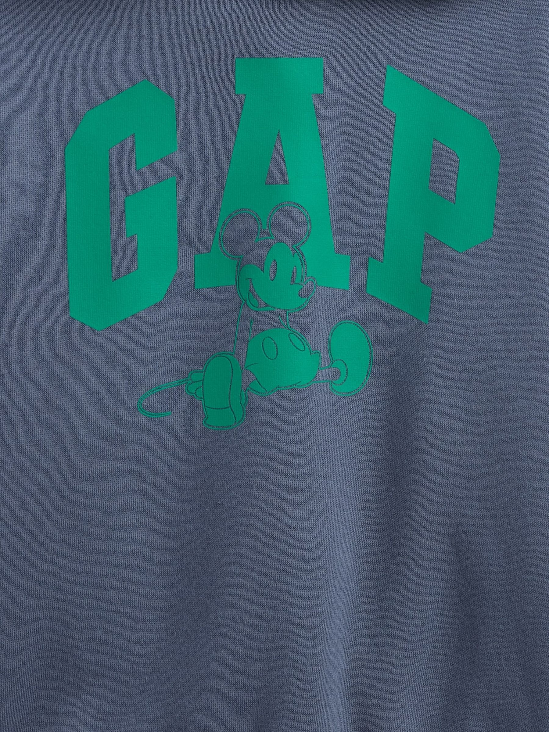 Blue Disney Mickey Mouse Relaxed Logo Hoodie - Image 3 of 3