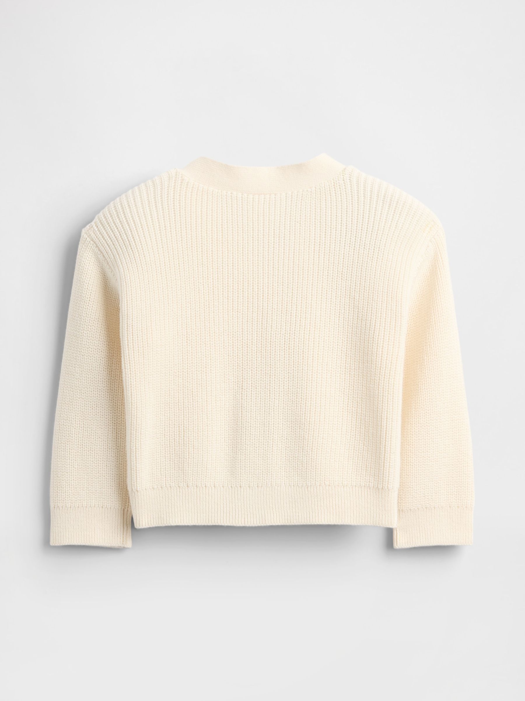 Cream Bear-Pocket Cardigan Jumper (Newborn-24mths) - Image 2 of 3