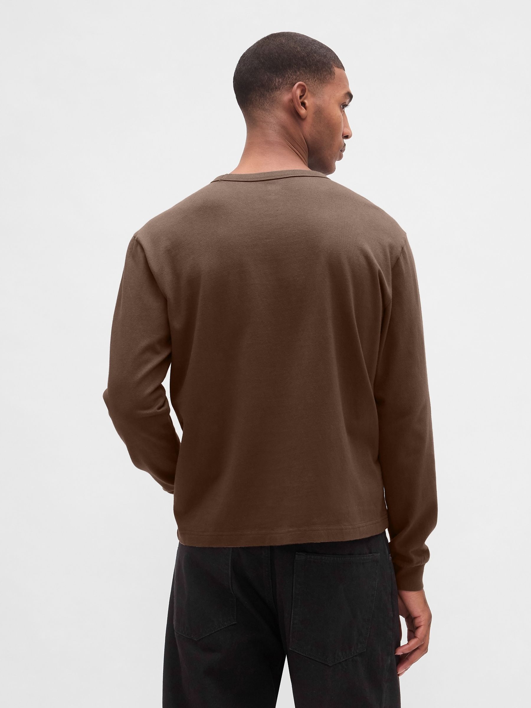 Brown Heavyweight Relaxed T-Shirt - Image 2 of 4