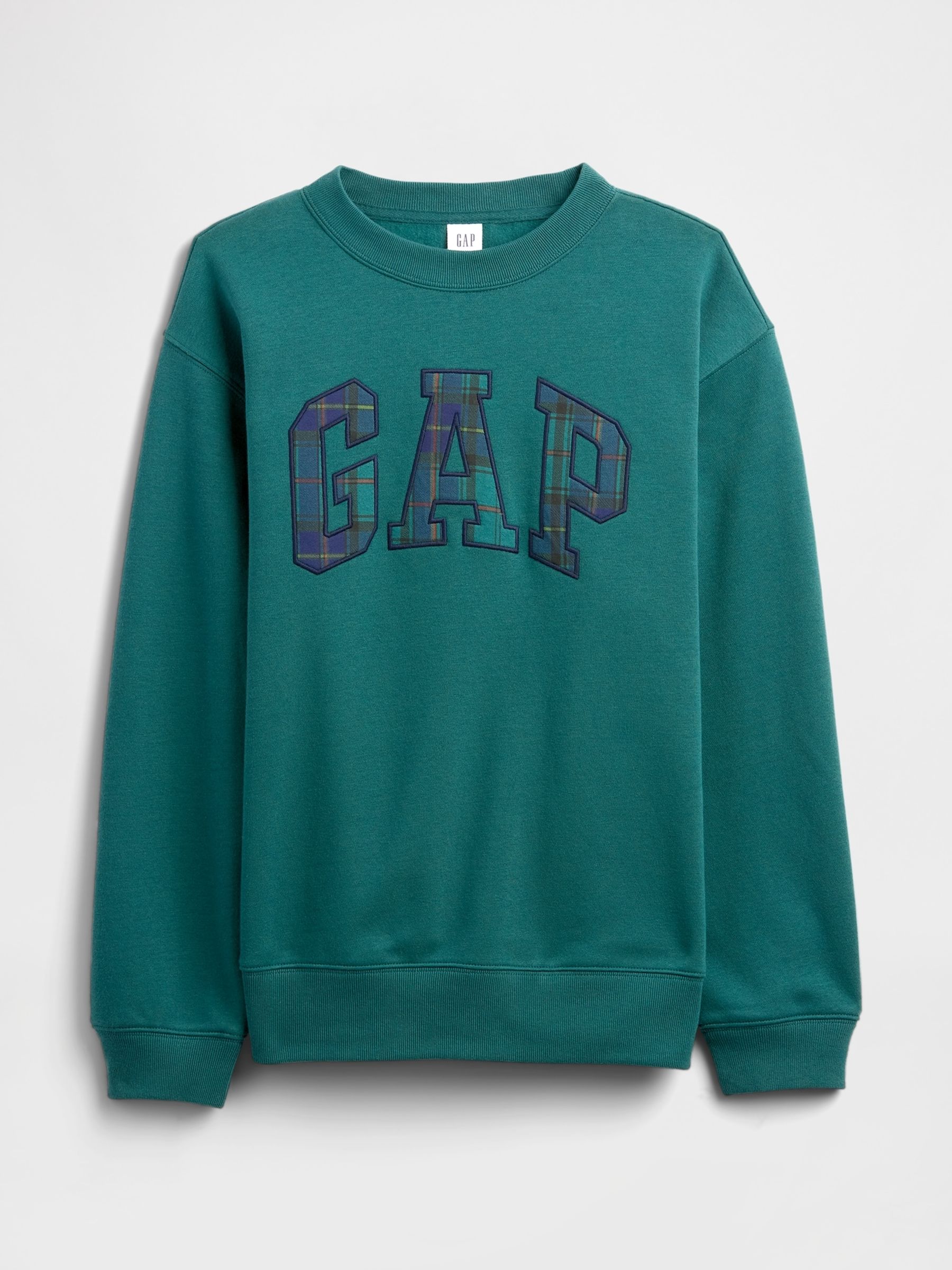 Green Logo Fleece Sweatshirt - Image 4 of 4