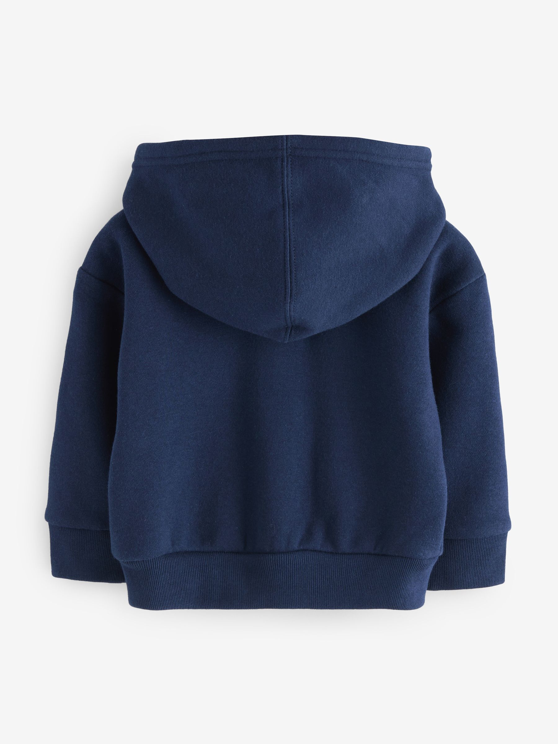 Navy Blue Vintage Logo Full Zip Hoodie (6mths-5yrs) - Image 2 of 4 Navy Blue Vintage Logo Full Zip Hoodie (6mths-5yrs) - Image 2 of 4