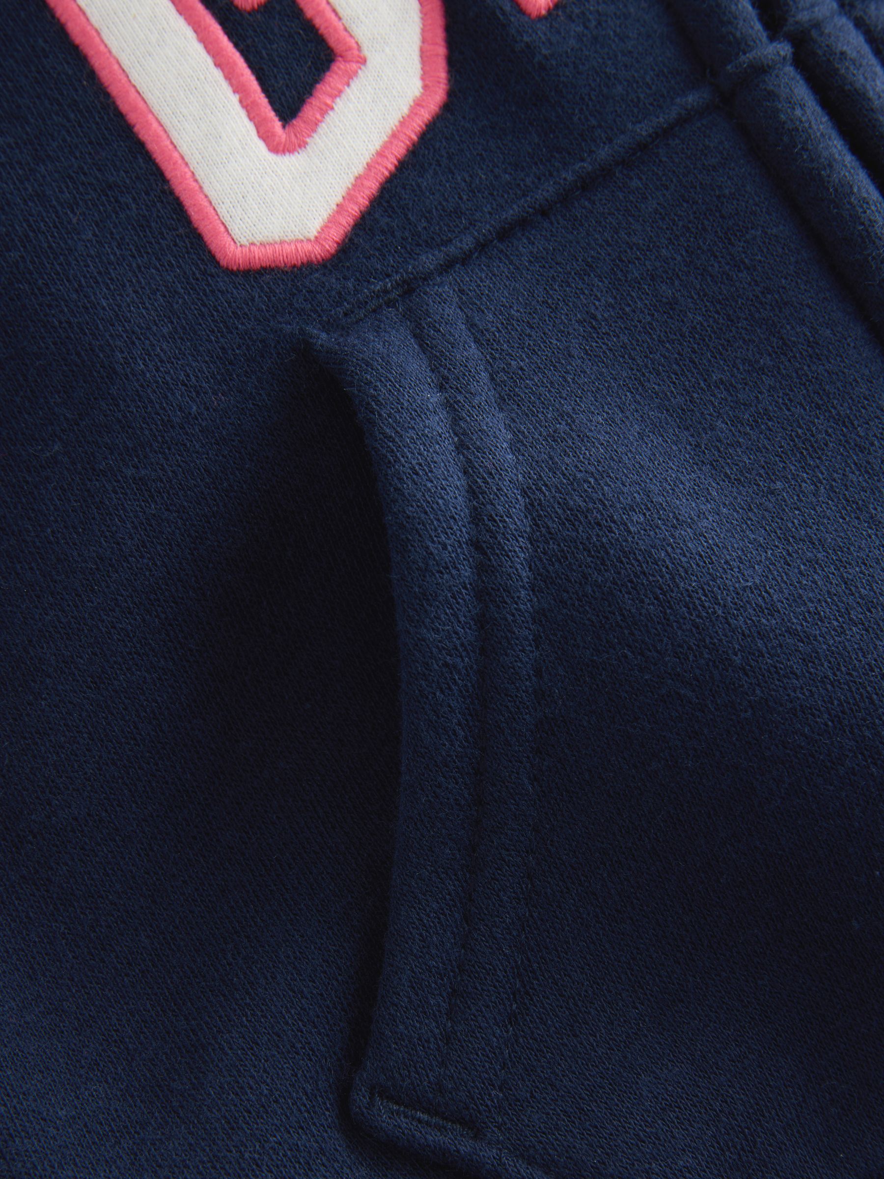 Navy Blue Vintage Logo Full Zip Hoodie (6mths-5yrs) - Image 3 of 4
