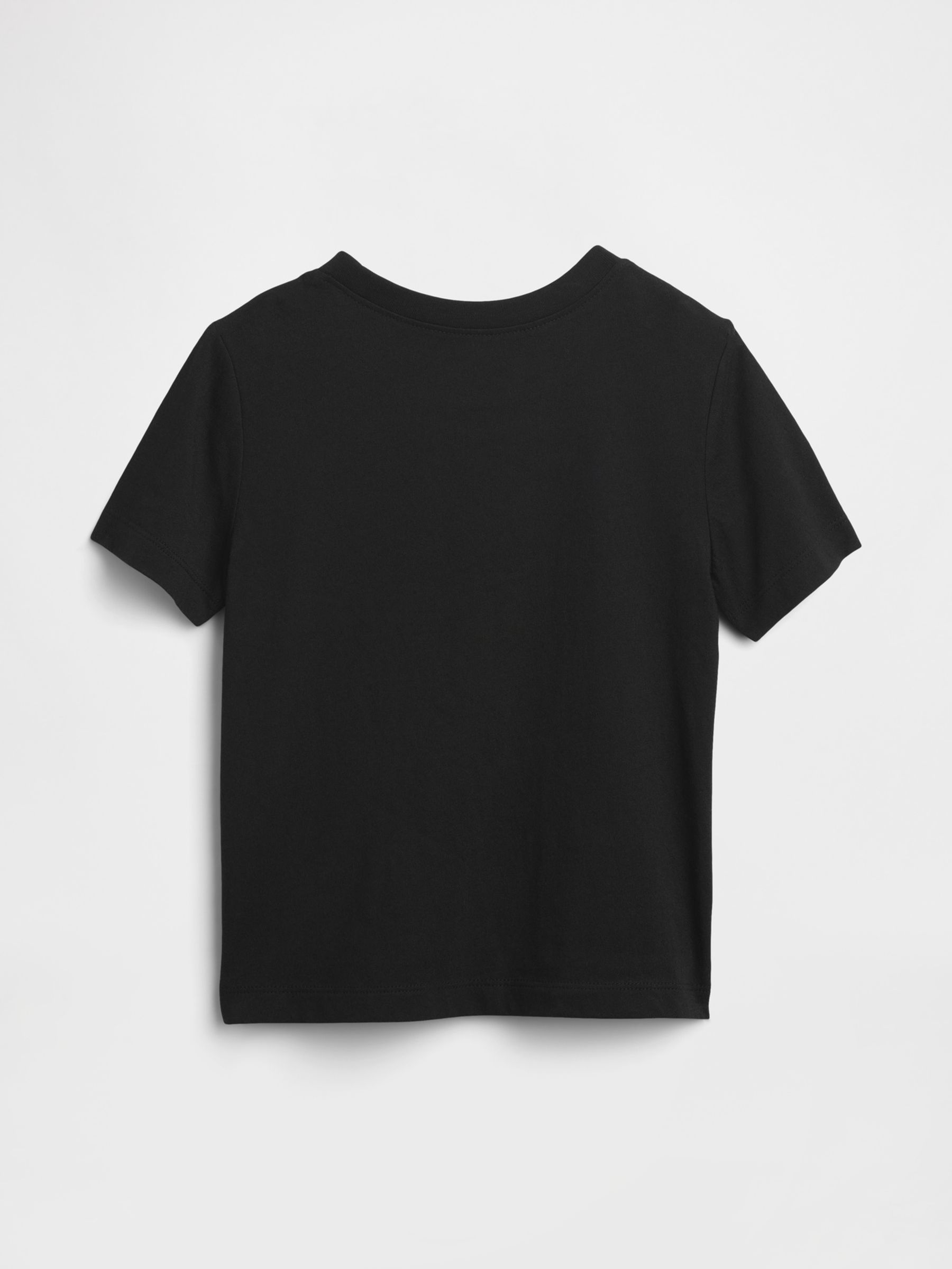 Black Logo Crew Neck Short Sleeve T-Shirt (6mths-5yrs) - Image 2 of 3