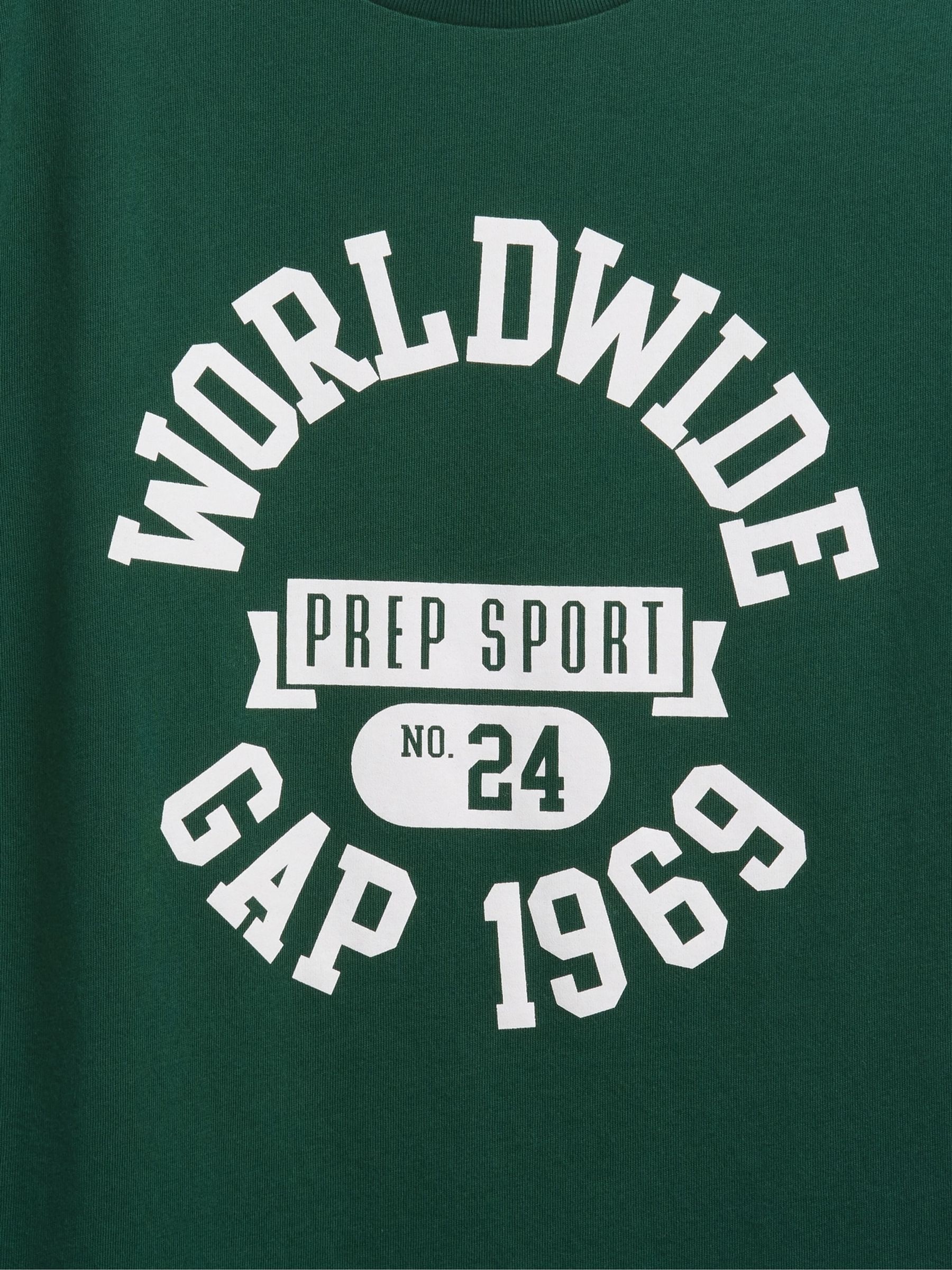Green Logo Graphic T-Shirt (4-13yrs) - Image 3 of 3