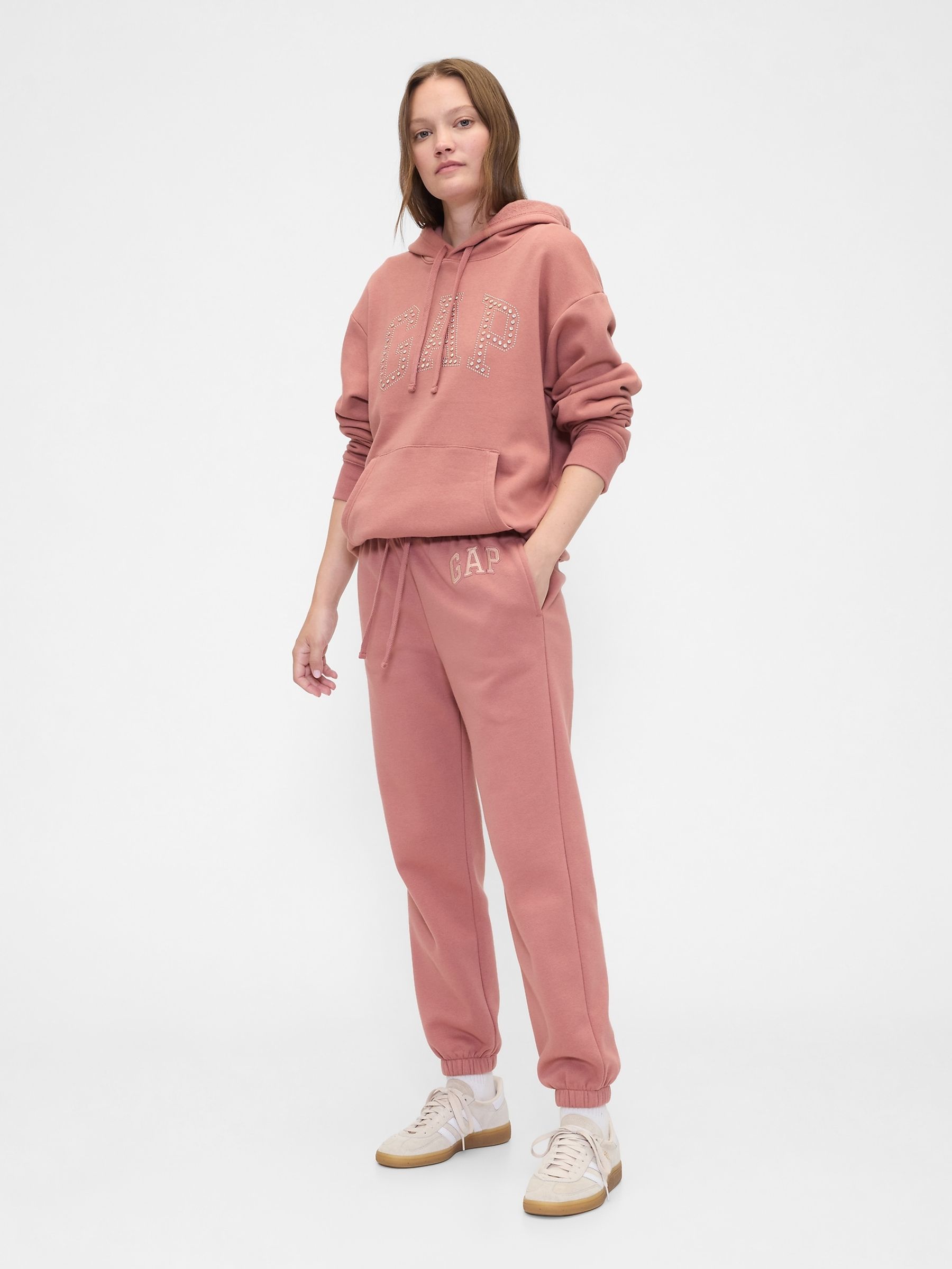 Pink Logo Joggers - Image 3 of 5
