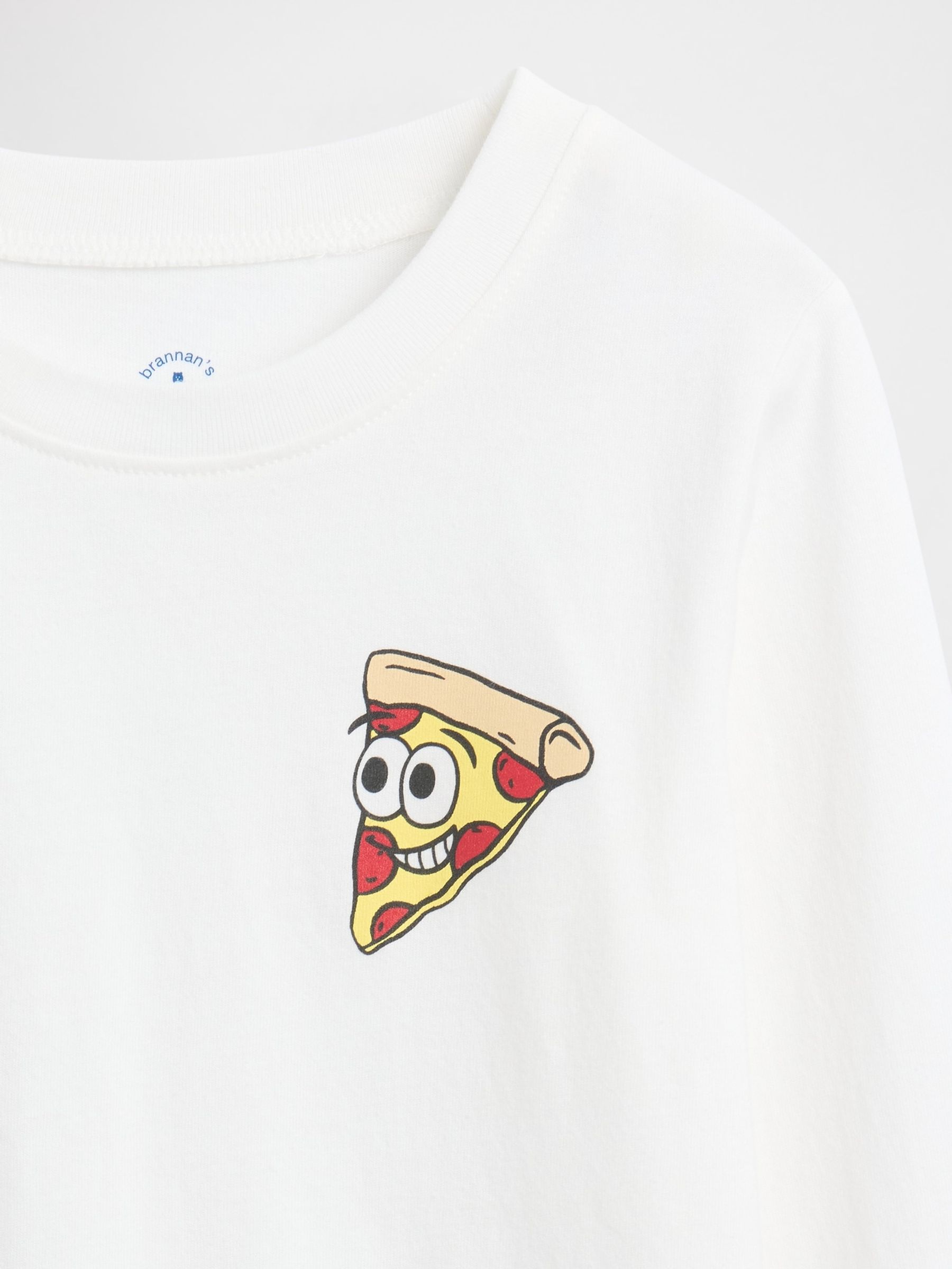 White Graphic T-Shirt (6mths-5yrs) - Image 3 of 3