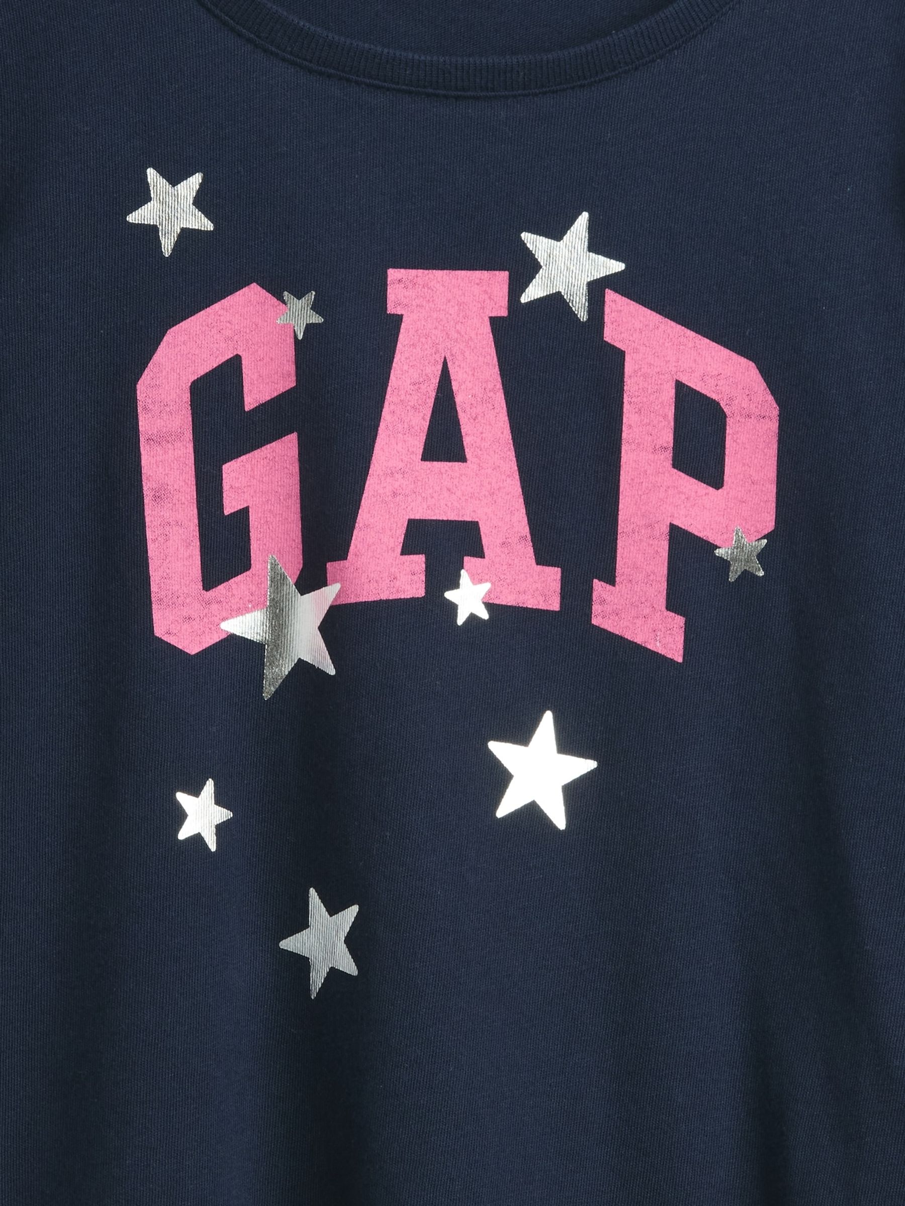 Navy Logo Crew Neck Long Sleeve T-Shirt (6mths-5yrs) - Image 3 of 3
