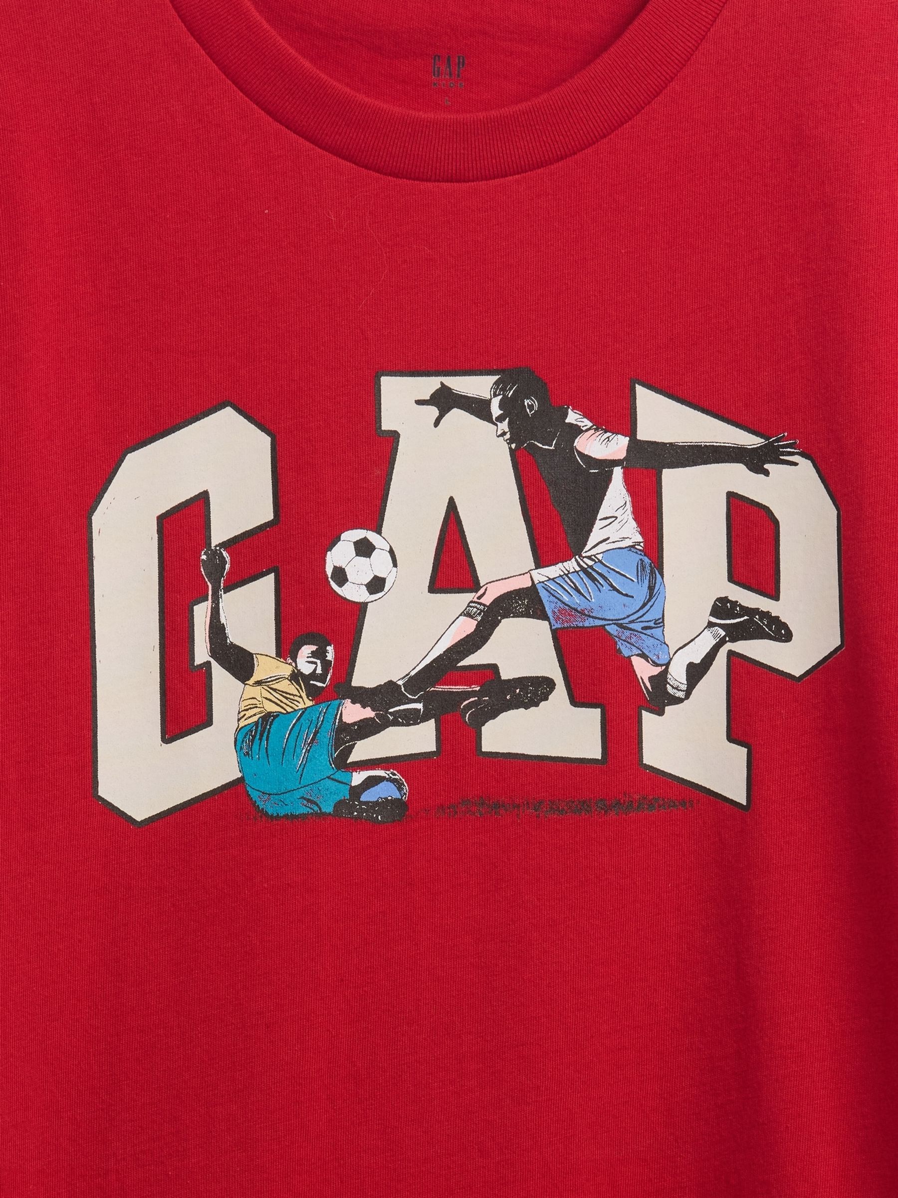 Red Logo Graphic T-Shirt (4-13yrs) - Image 3 of 3