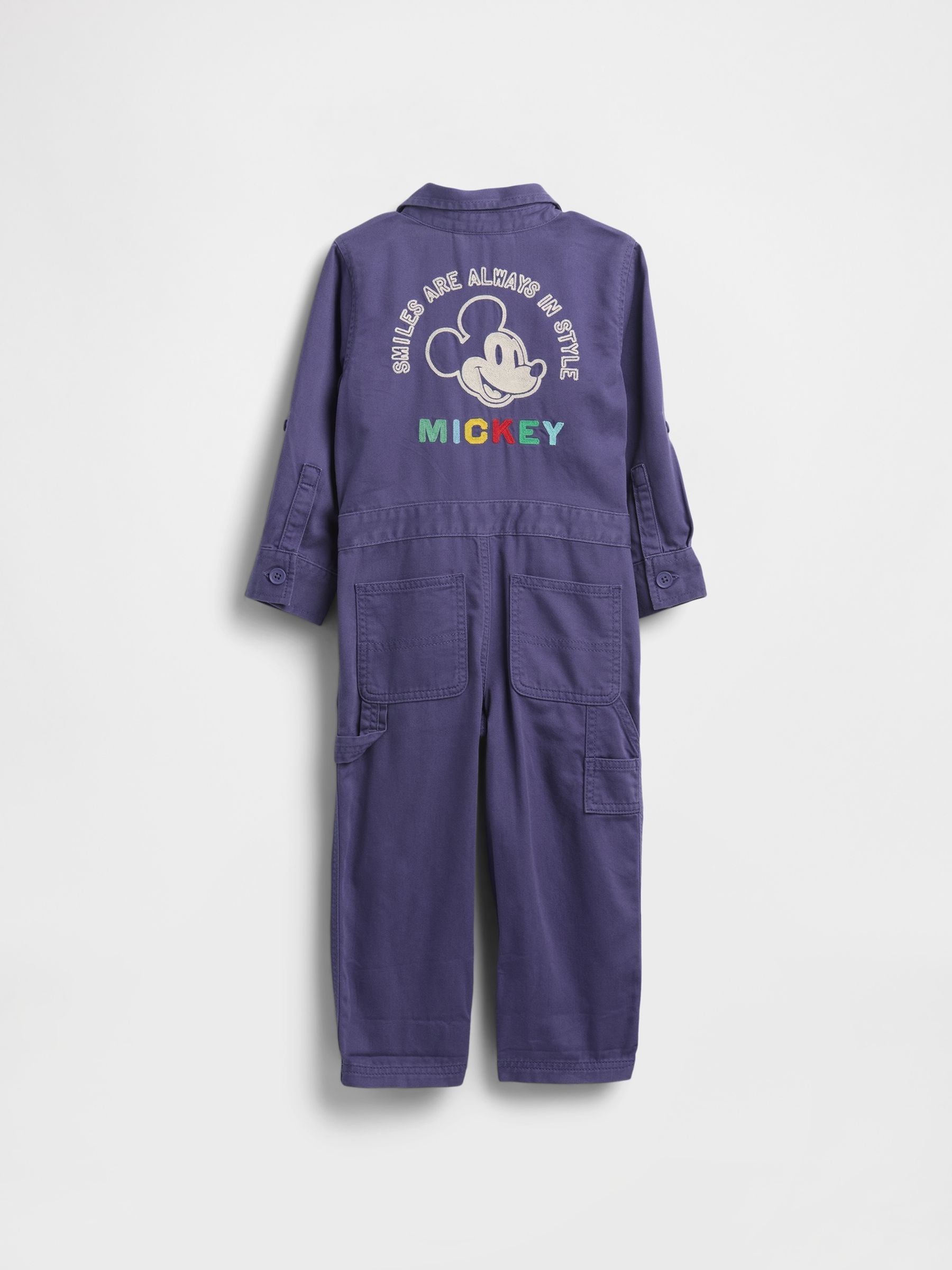 Blue Disney Mickey Mouse Jumpsuit (6mths-5yrs) - Image 2 of 2