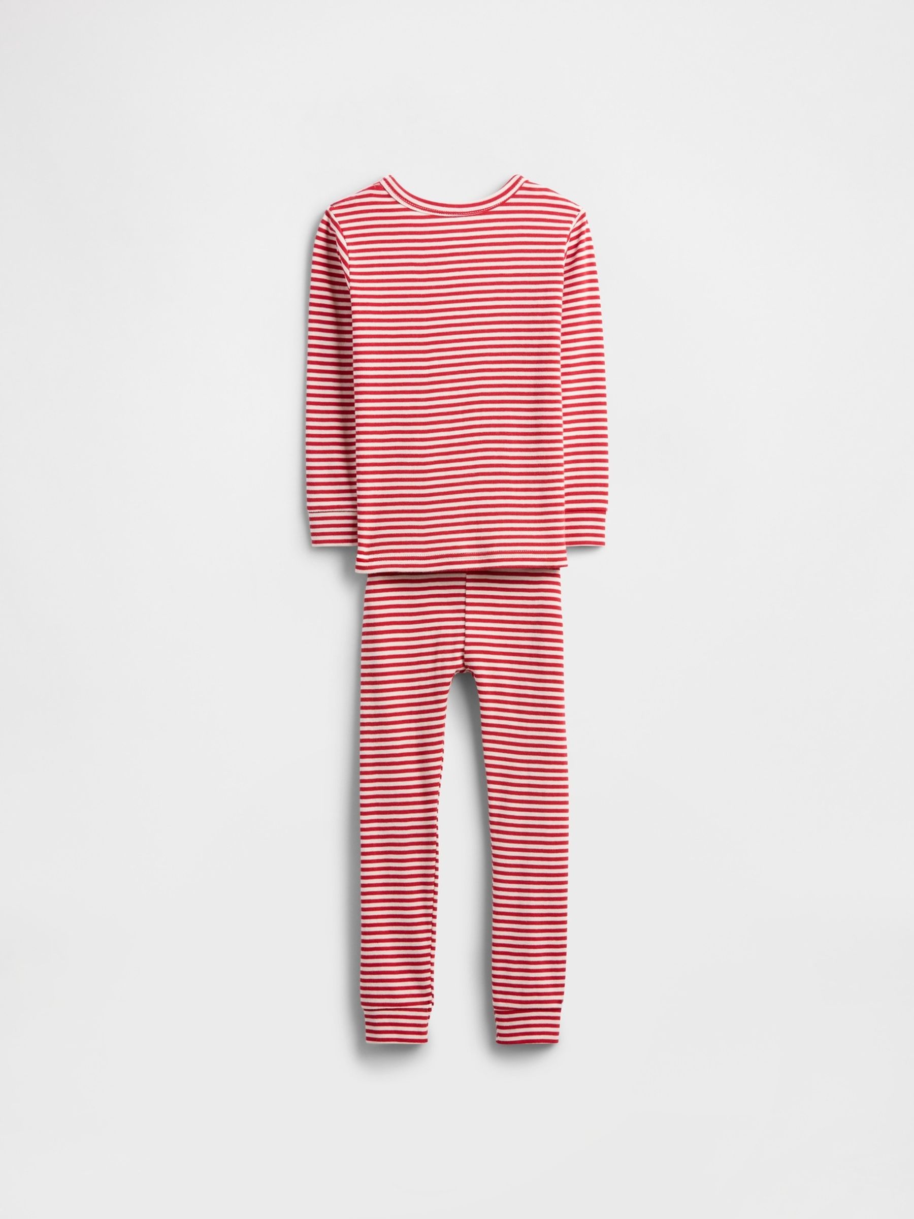 Red Long Sleeve Pyjama Top & Trousers Set (6mths-5yrs) - Image 2 of 3