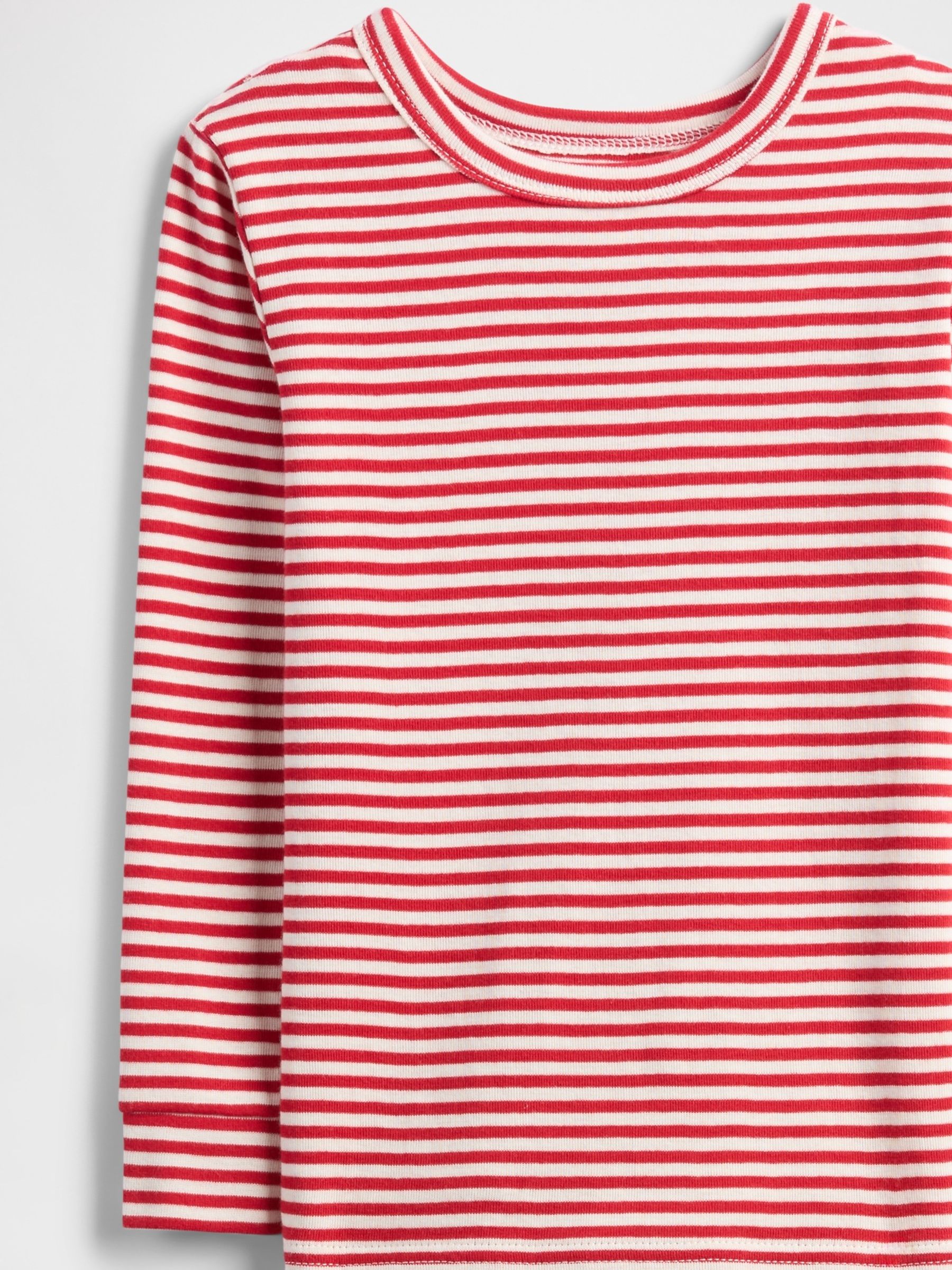 Red Long Sleeve Pyjama Top & Trousers Set (6mths-5yrs) - Image 3 of 3