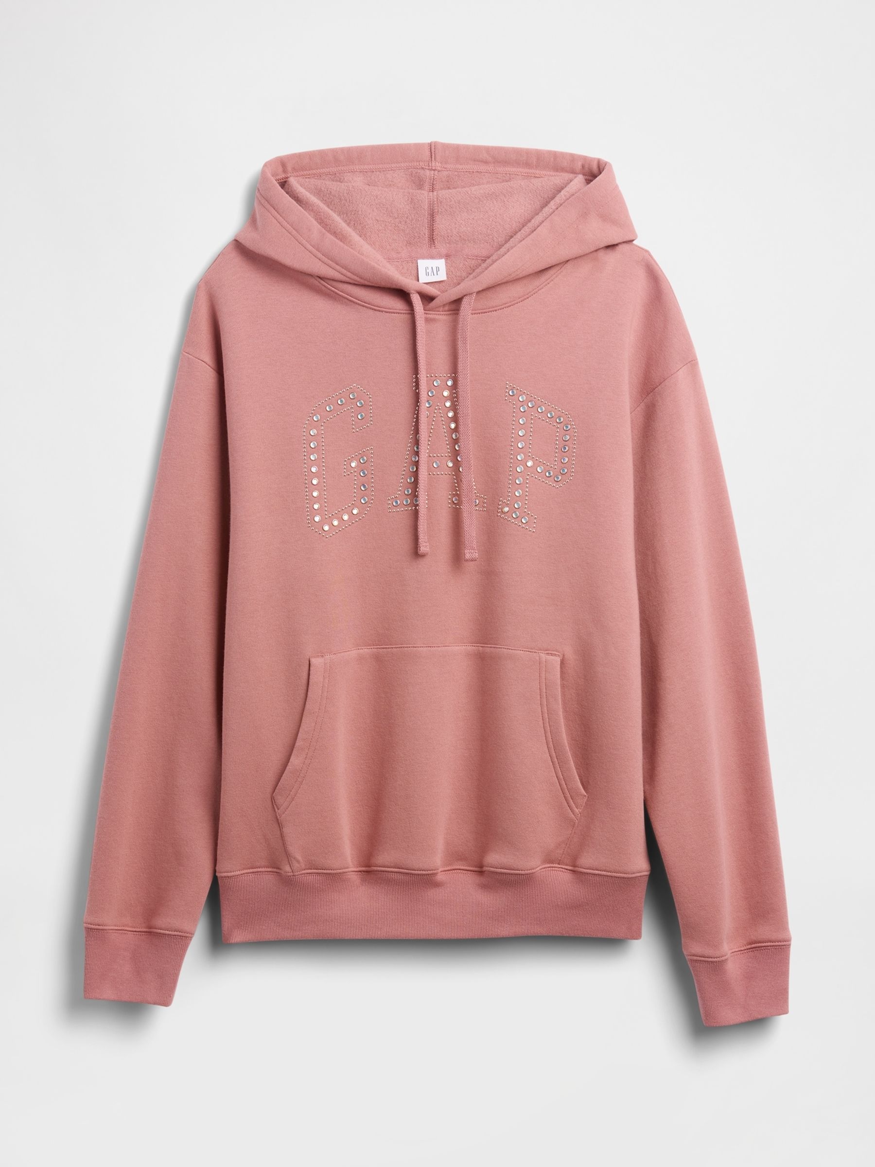 Pink Pullover Logo Hoodie - Image 6 of 6