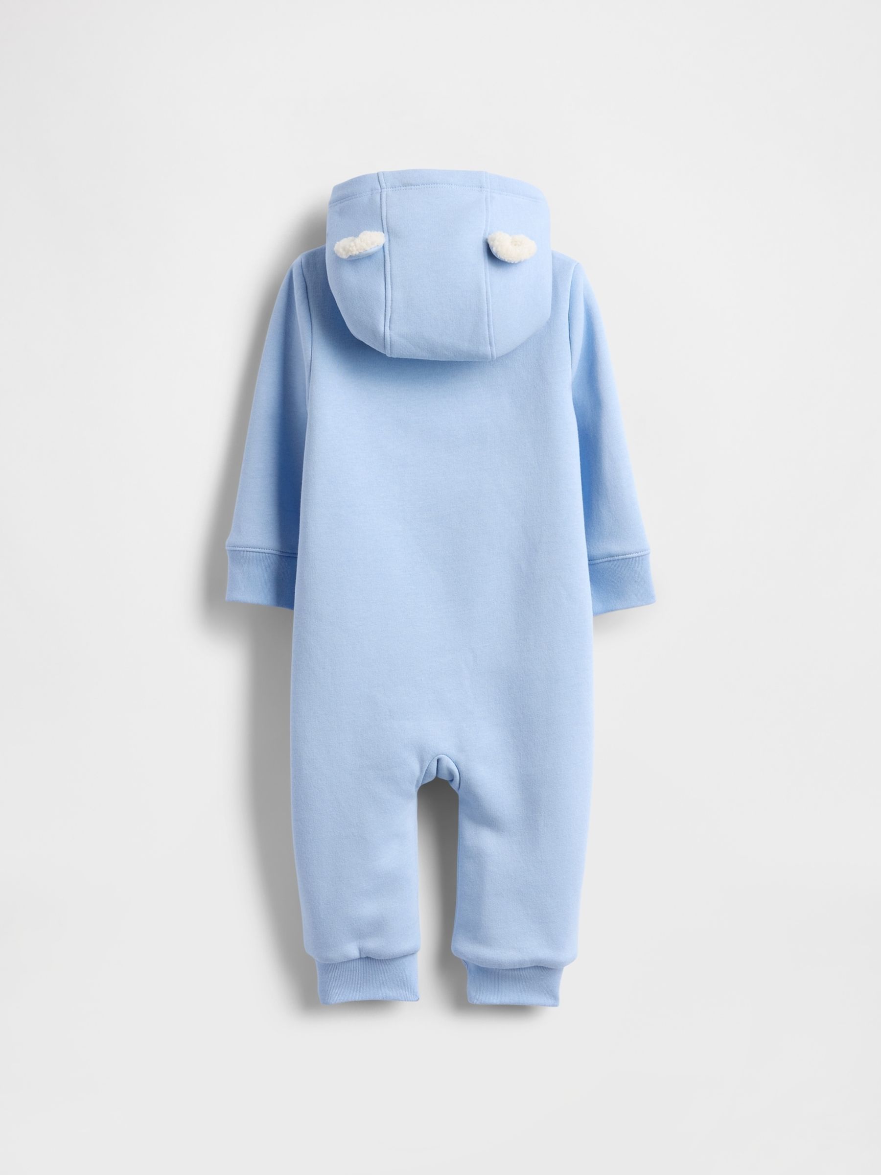 Blue Logo Sherpa One-Piece (Newborn-24mths) - Image 2 of 3
