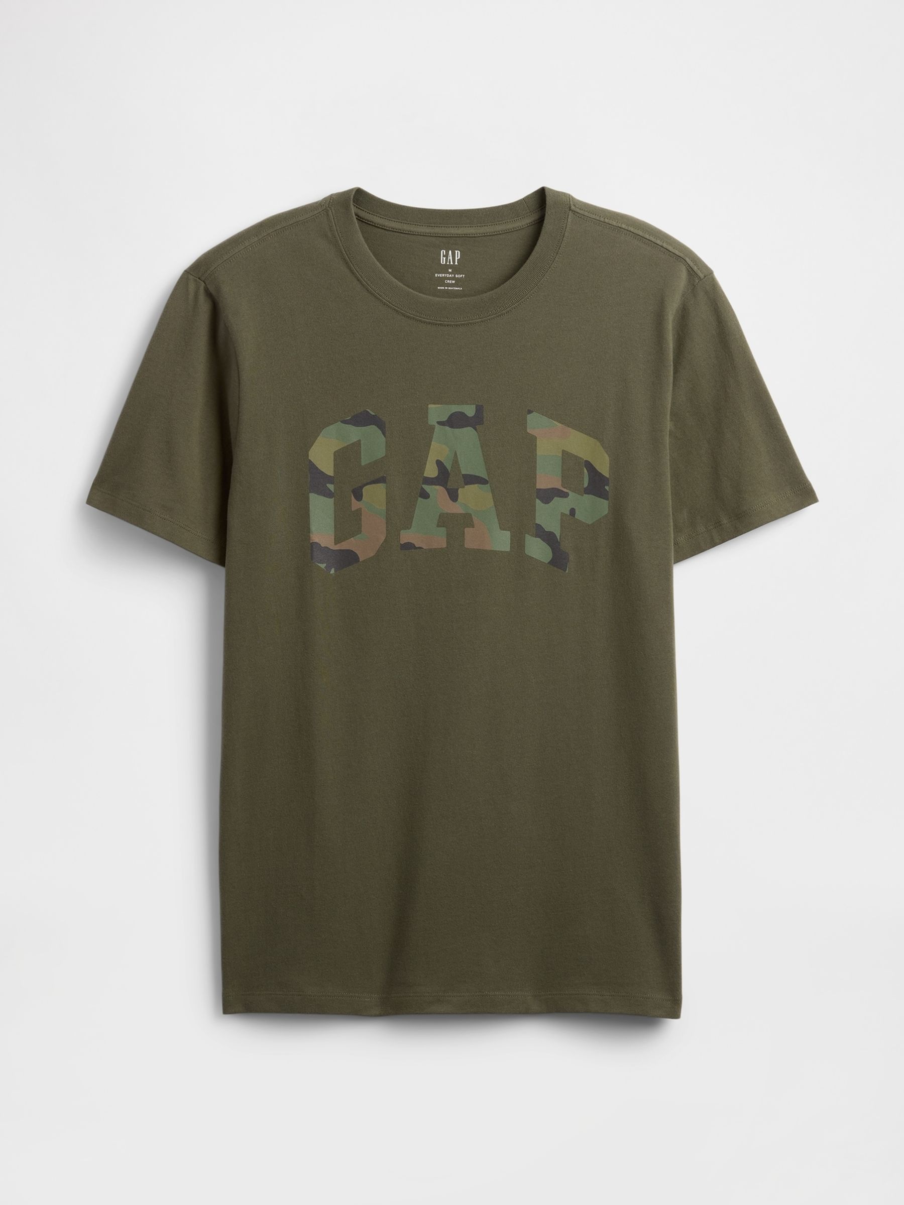 Green Everyday Soft Logo Crew Neck T-Shirt - Image 4 of 5