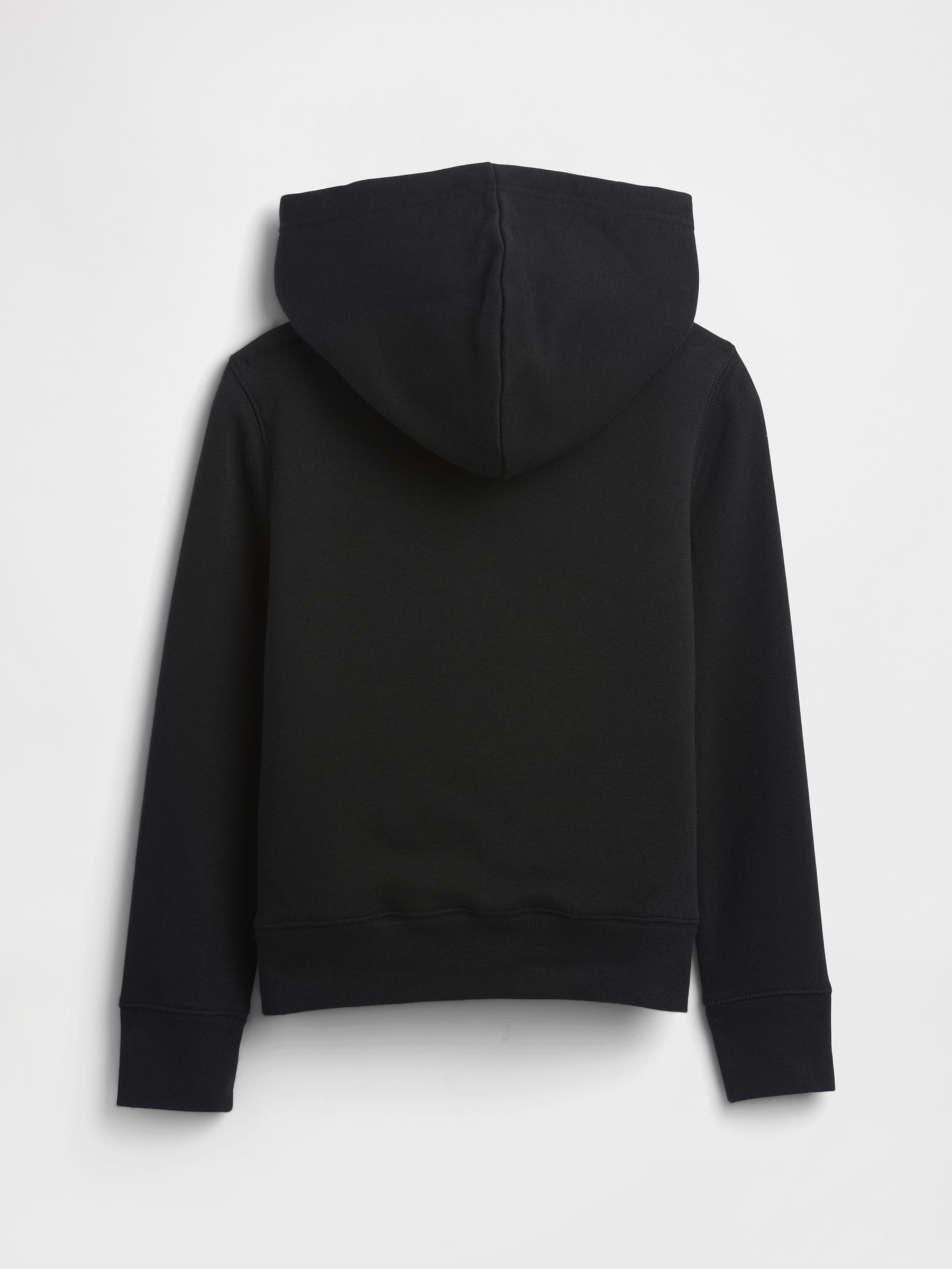 Black Logo Sherpa Hoodie - Image 2 of 3