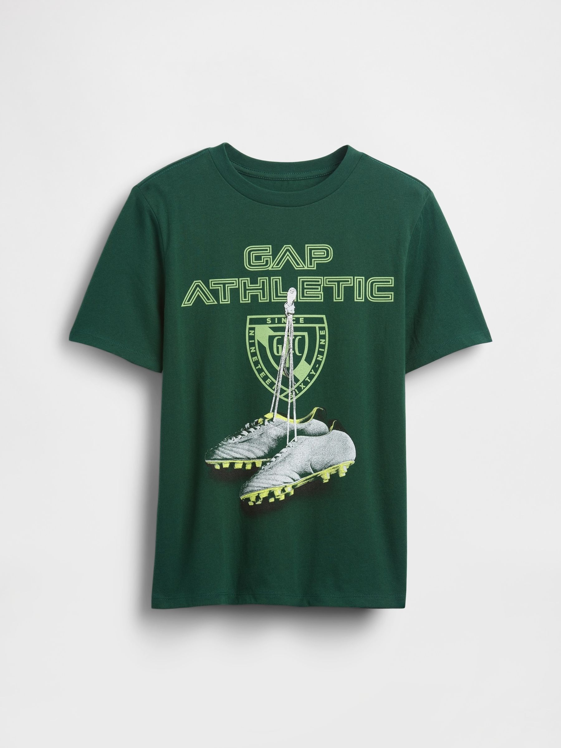 Green Graphic T-Shirt (4-13yrs) - Image 1 of 2