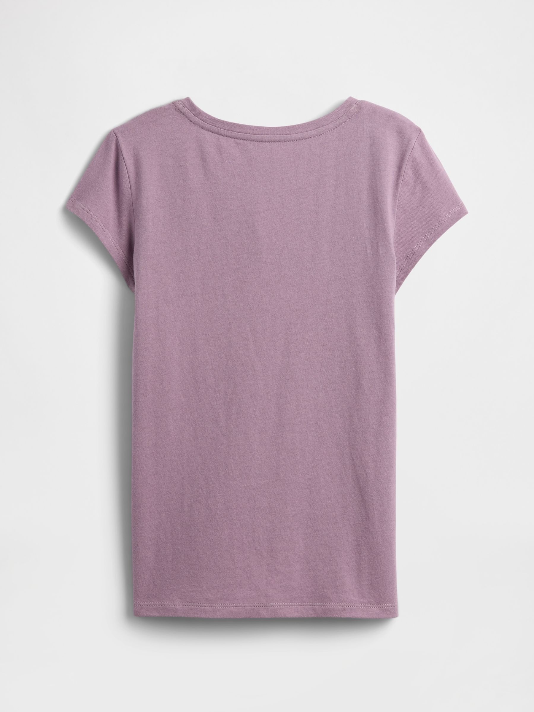 Purple Logo Crew Neck Short Sleeve T-Shirt (4-13yrs) - Image 2 of 2