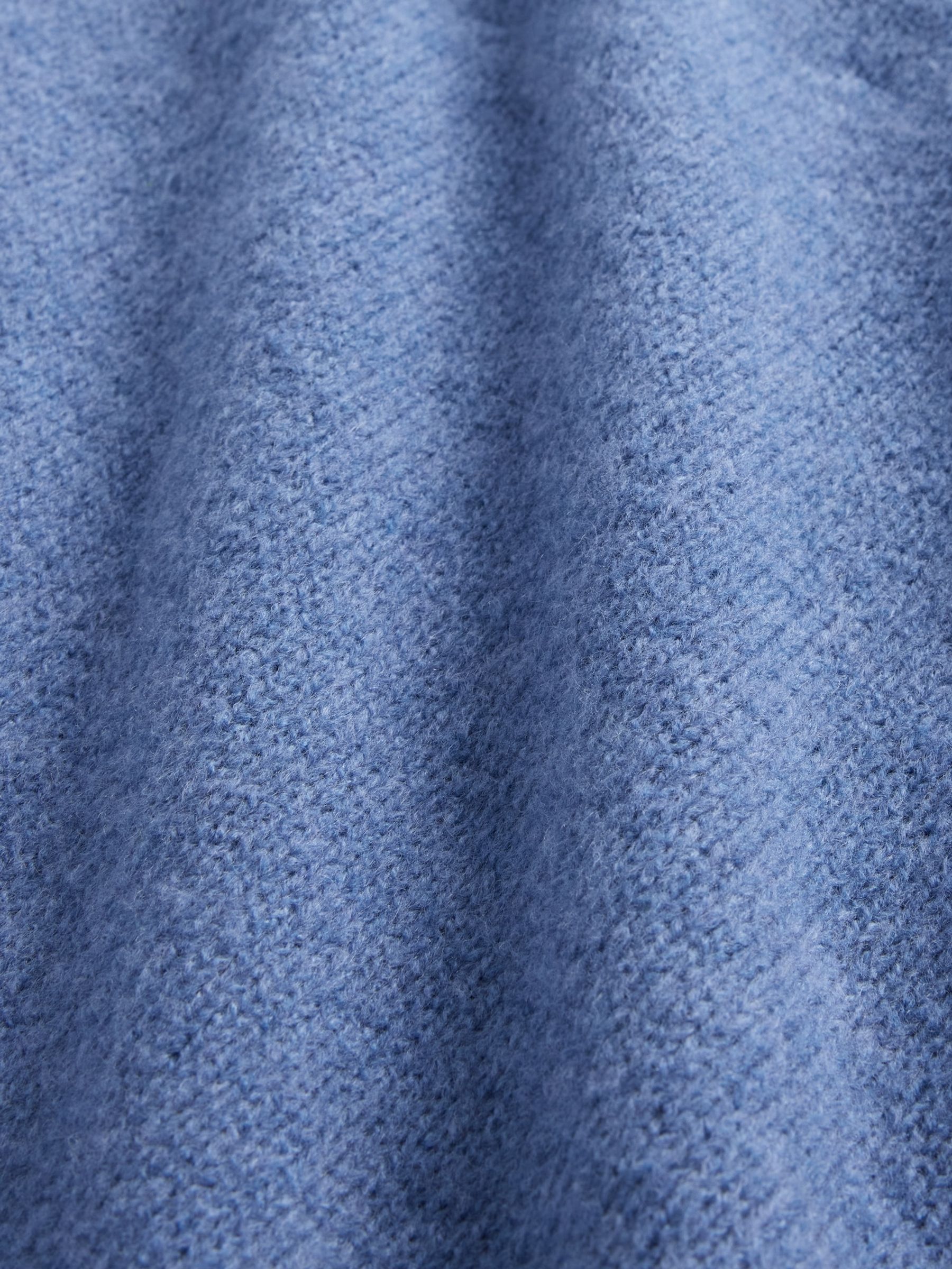 Blue Soft Touch Crew Neck Jumper - Image 4 of 4