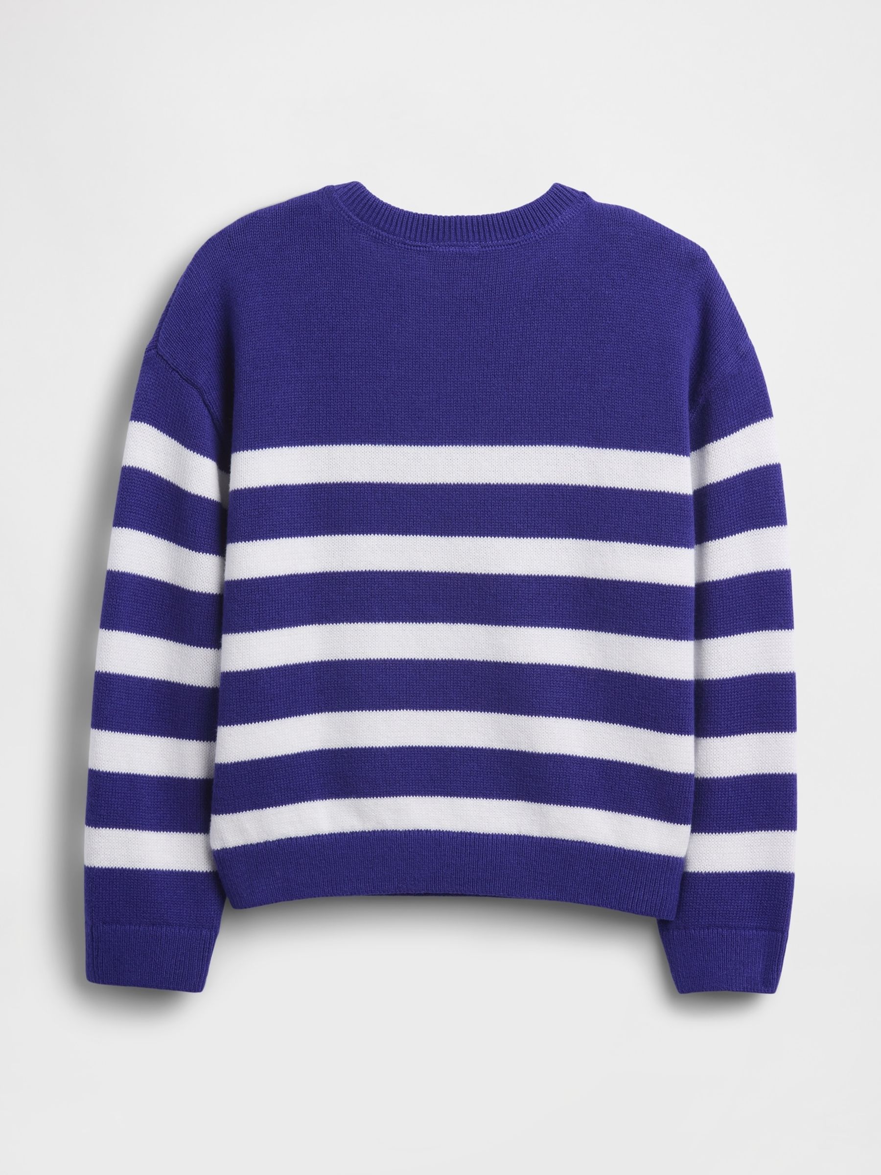 Blue Brannan Bear Crew Neck Jumper (6mths-5yrs) - Image 2 of 2