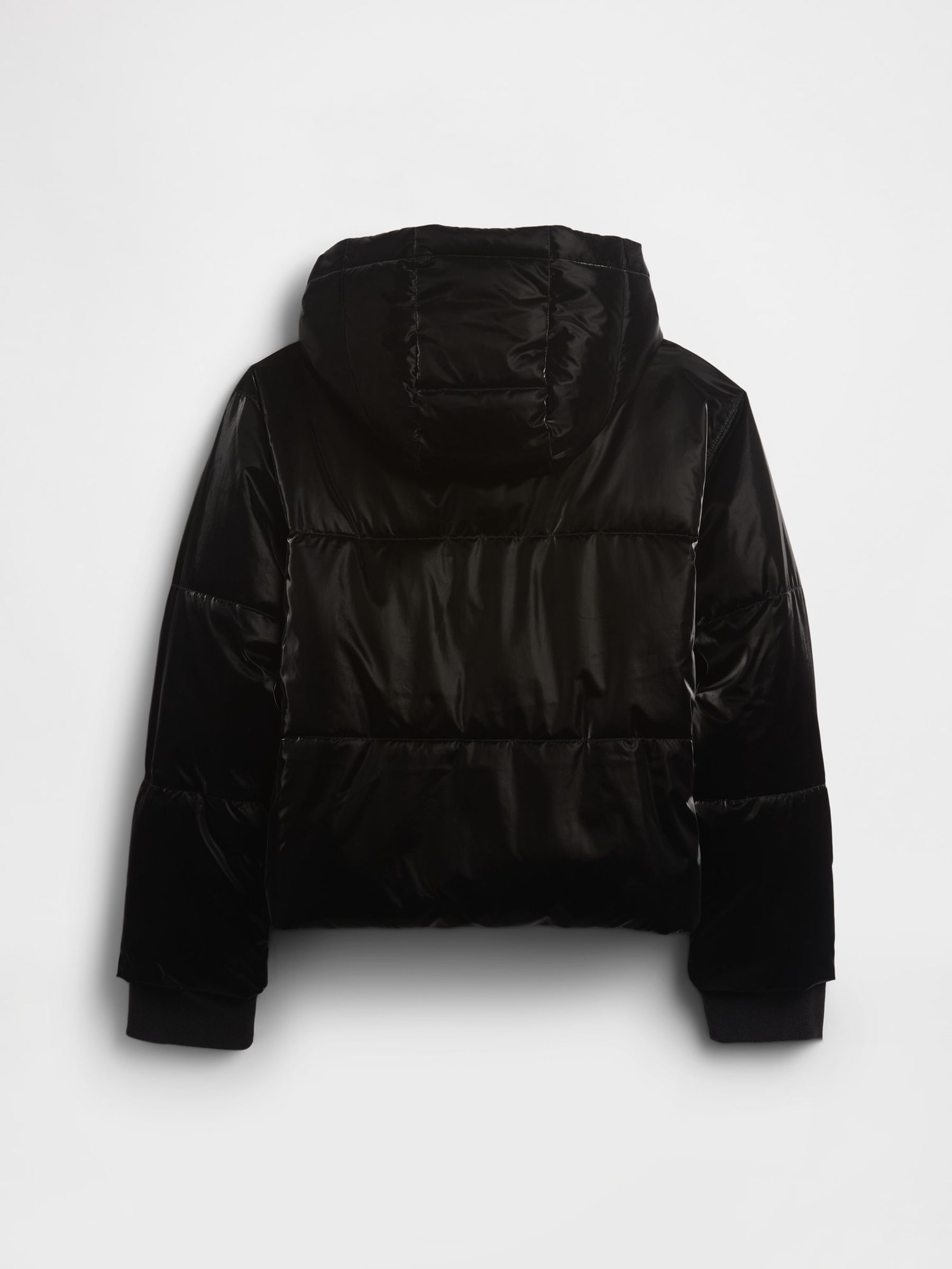 Black Puffer Jacket (4-13yrs) - Image 2 of 3 Black Puffer Jacket (4-13yrs) - Image 2 of 3