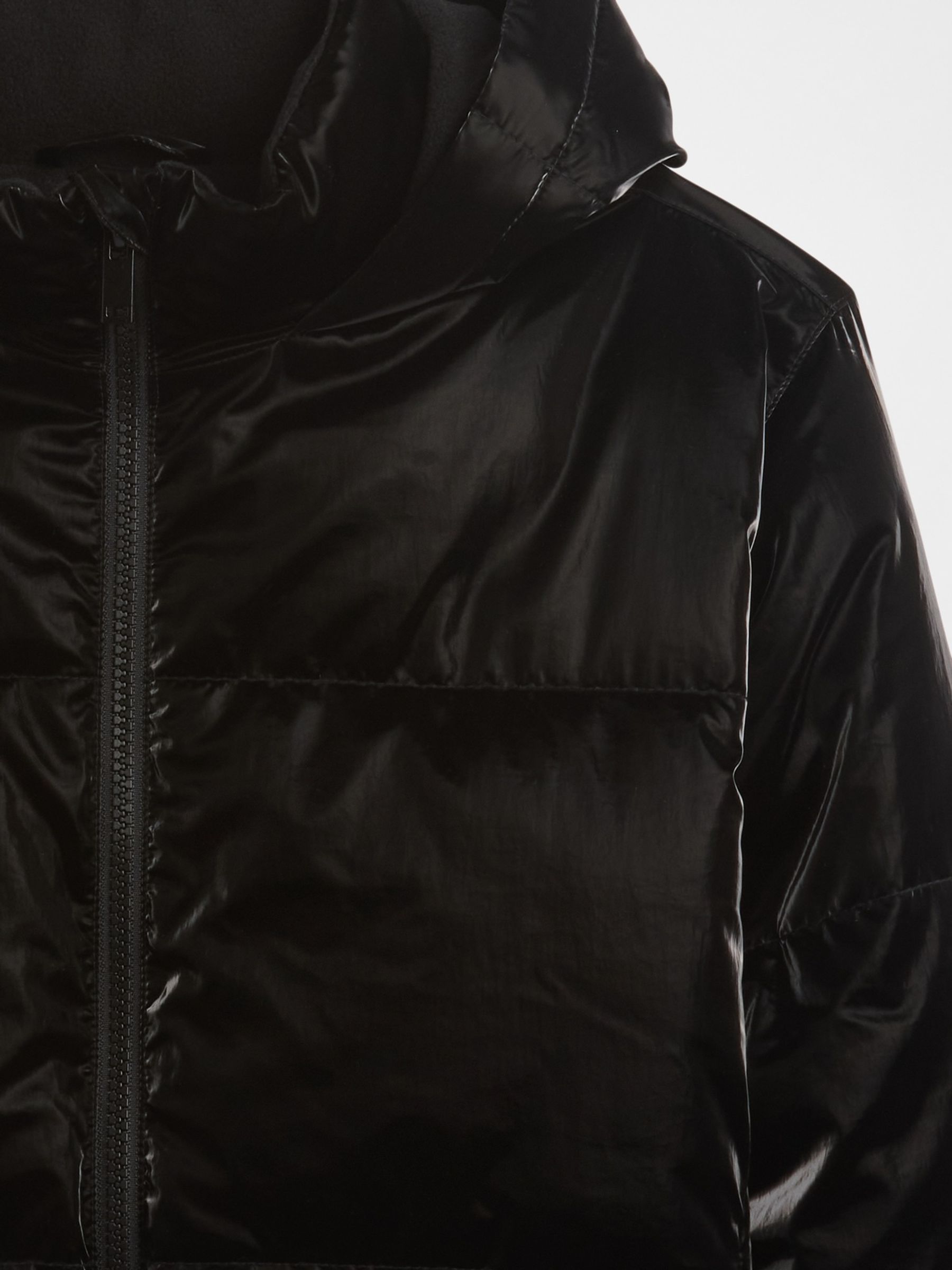 Black Puffer Jacket (4-13yrs) - Image 3 of 3 Black Puffer Jacket (4-13yrs) - Image 3 of 3