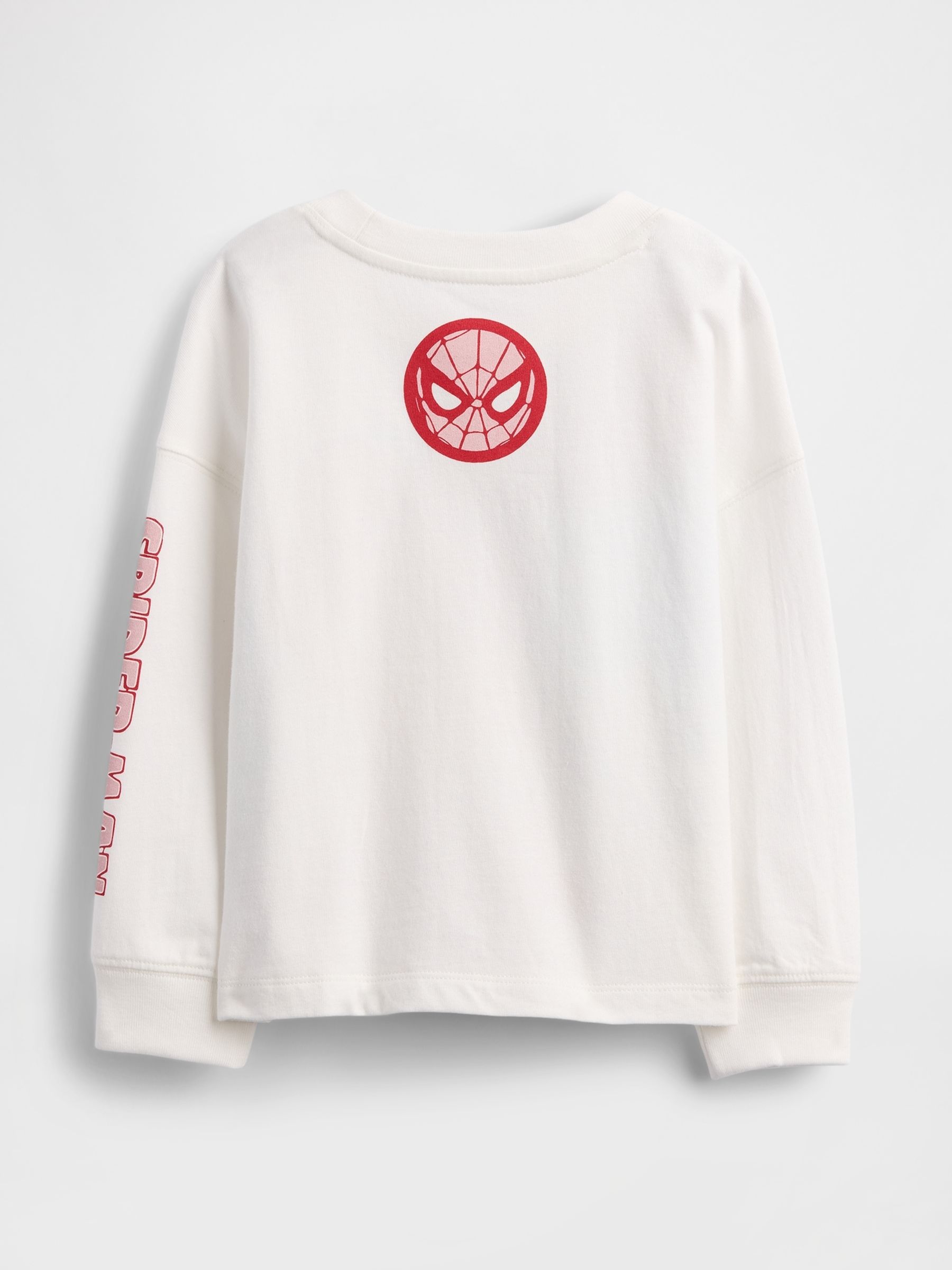 White Marvel Graphic T-Shirt (6mths-5yrs) - Image 2 of 2