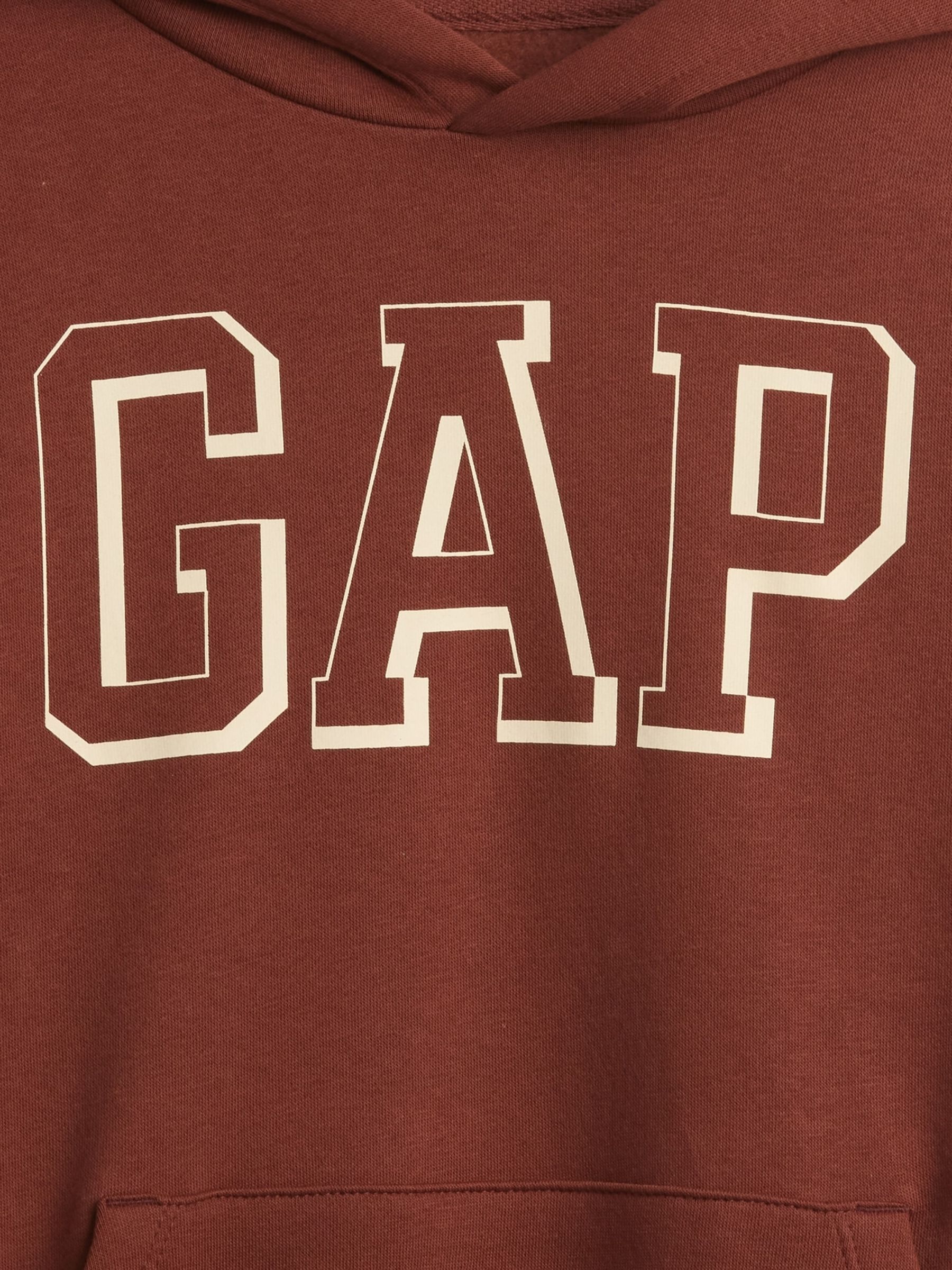 Brown Relaxed Logo Hoodie (4-13yrs) - Image 5 of 5